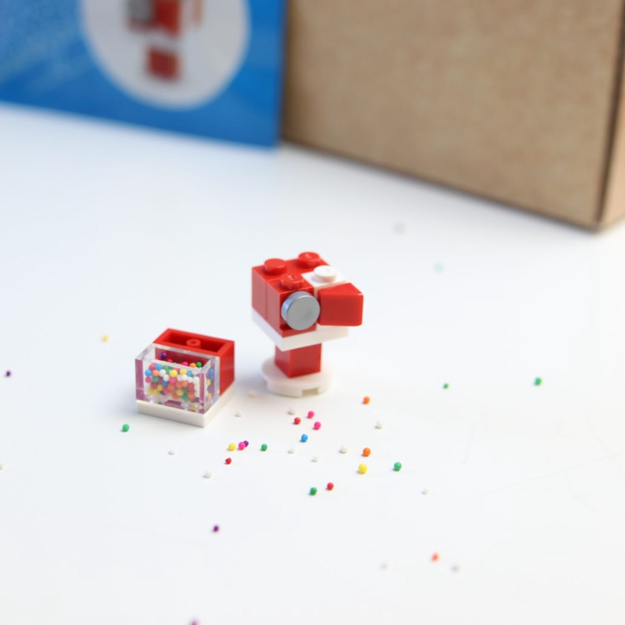 Mini Gumball Machine Brick Set