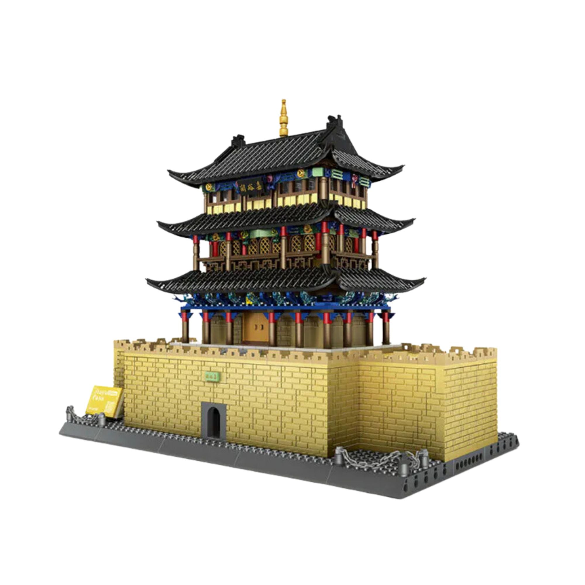 Architecture The Jiayu Pass of Gansu China Brick Set