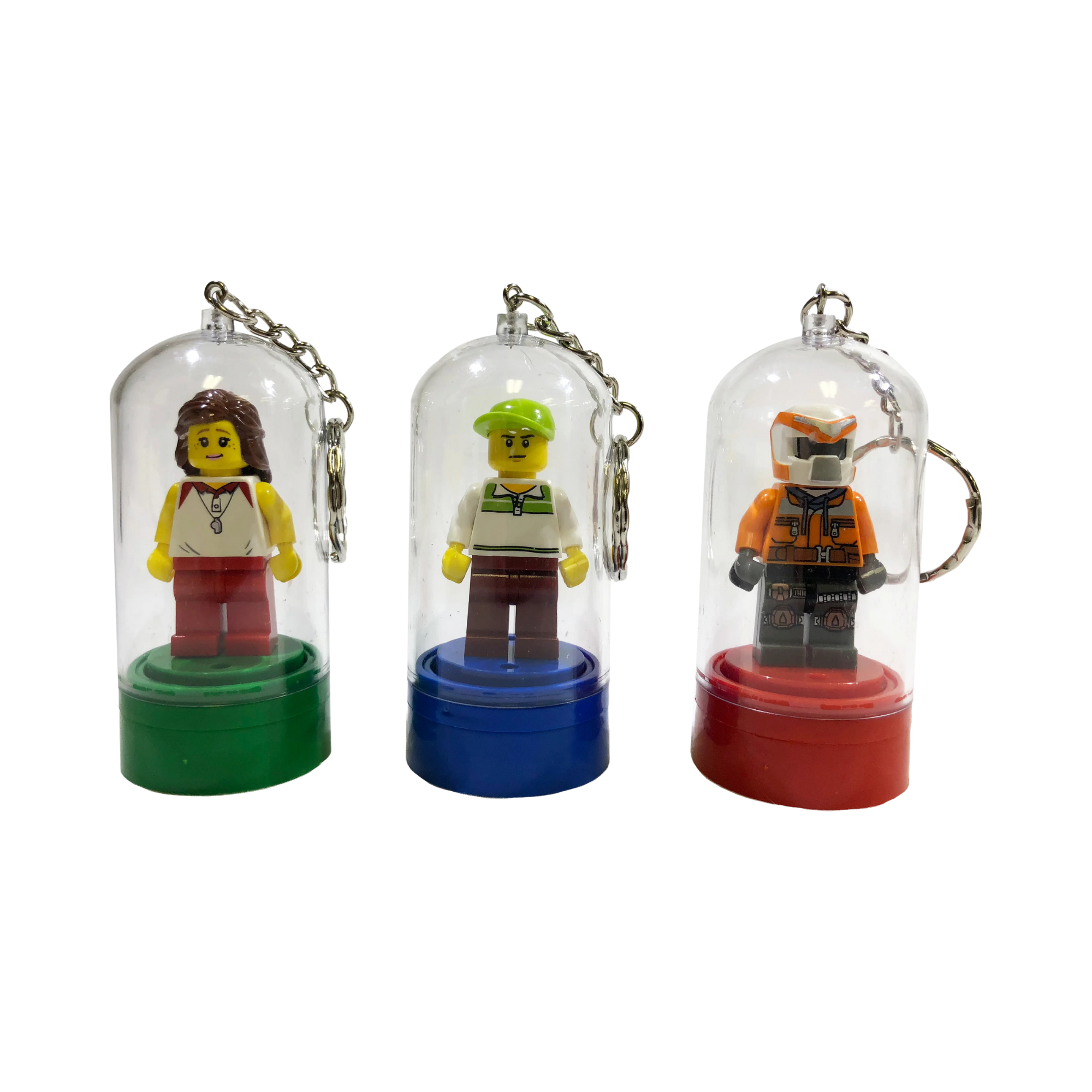 Key Chain Display Case for your LEGO Minifigure