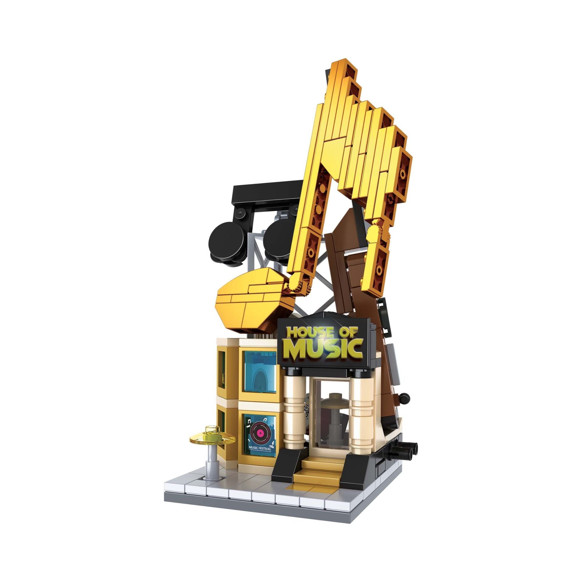 Mini City - Music Center Brick Set