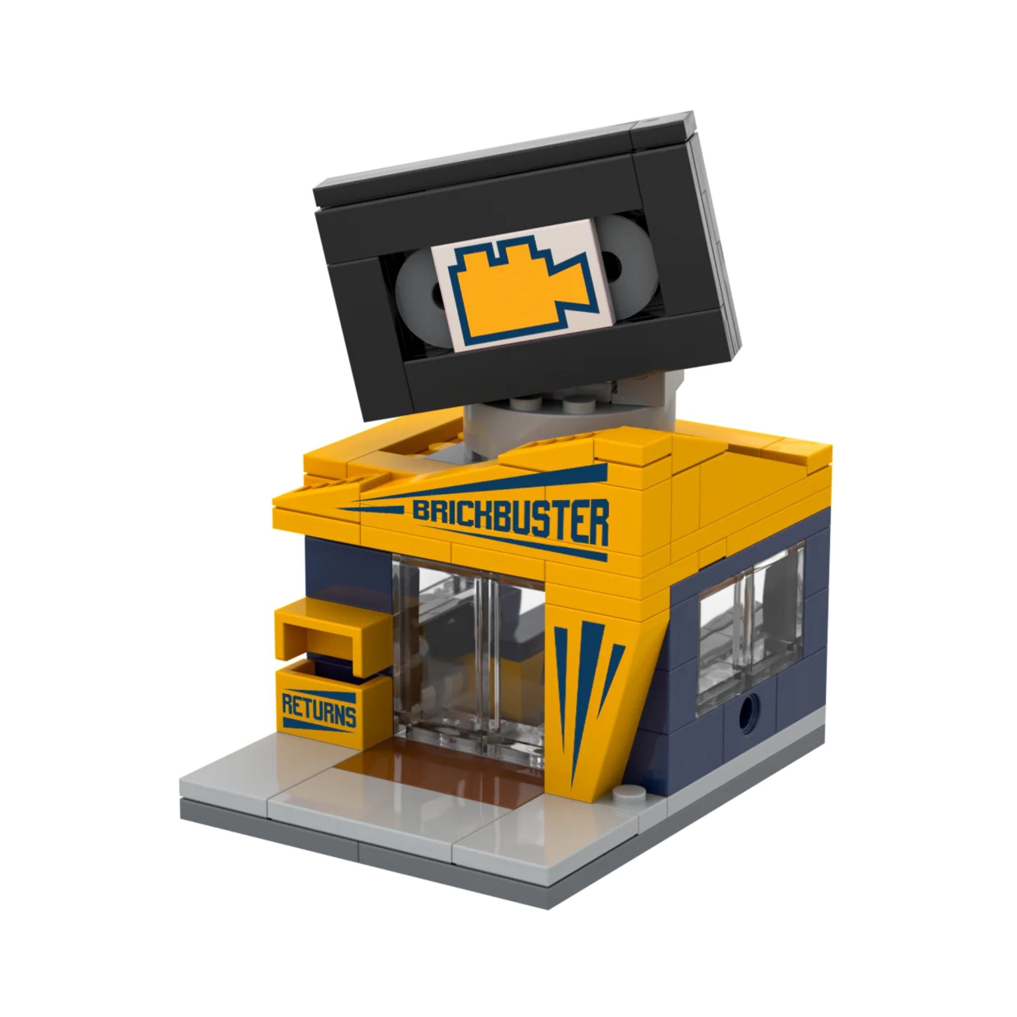 Mini City - Video Rental Store Brick Set