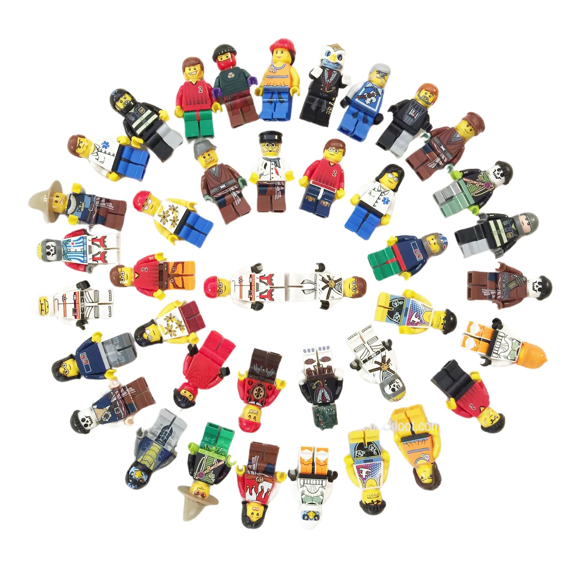 Pack of 10 Random Authentic LEGO Minifigures – 100% Genuine LEGO Figures