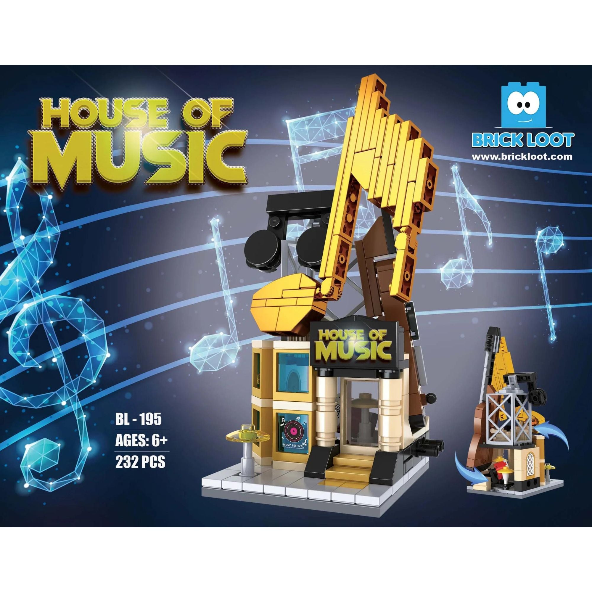 Mini City - Music Center Brick Set