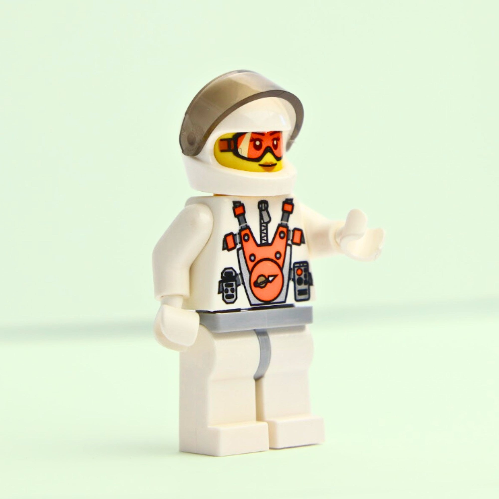 Astronaut Ava - NASA-Inspired Explorer of the Stars - Custom Printed Limited Edition Minifigure