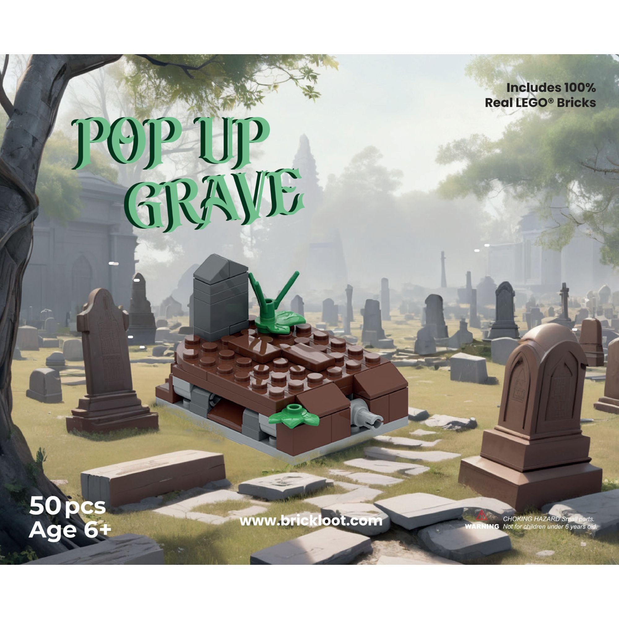 Pop Up Grave Brick Set