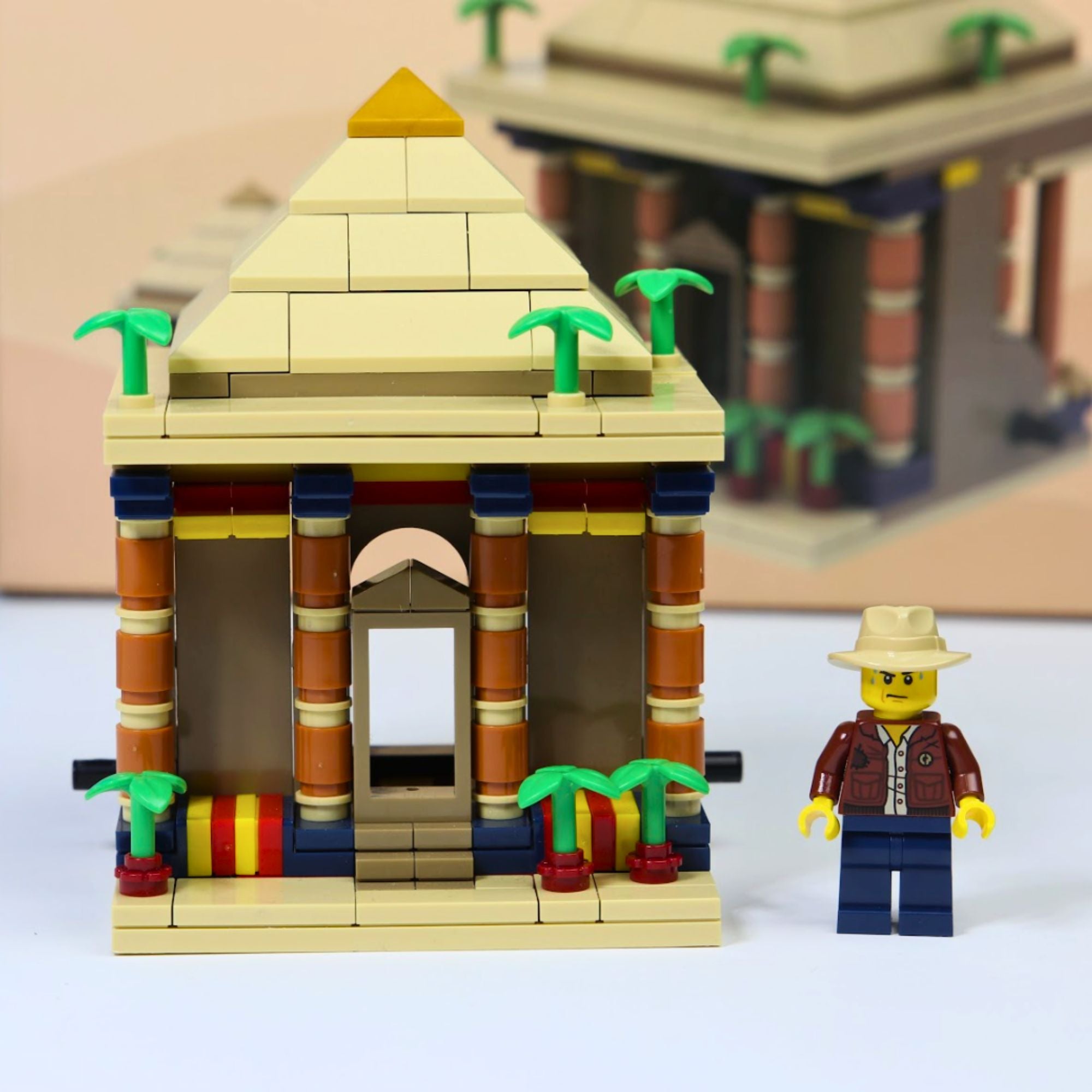 Ancient Pyramid Brick Set