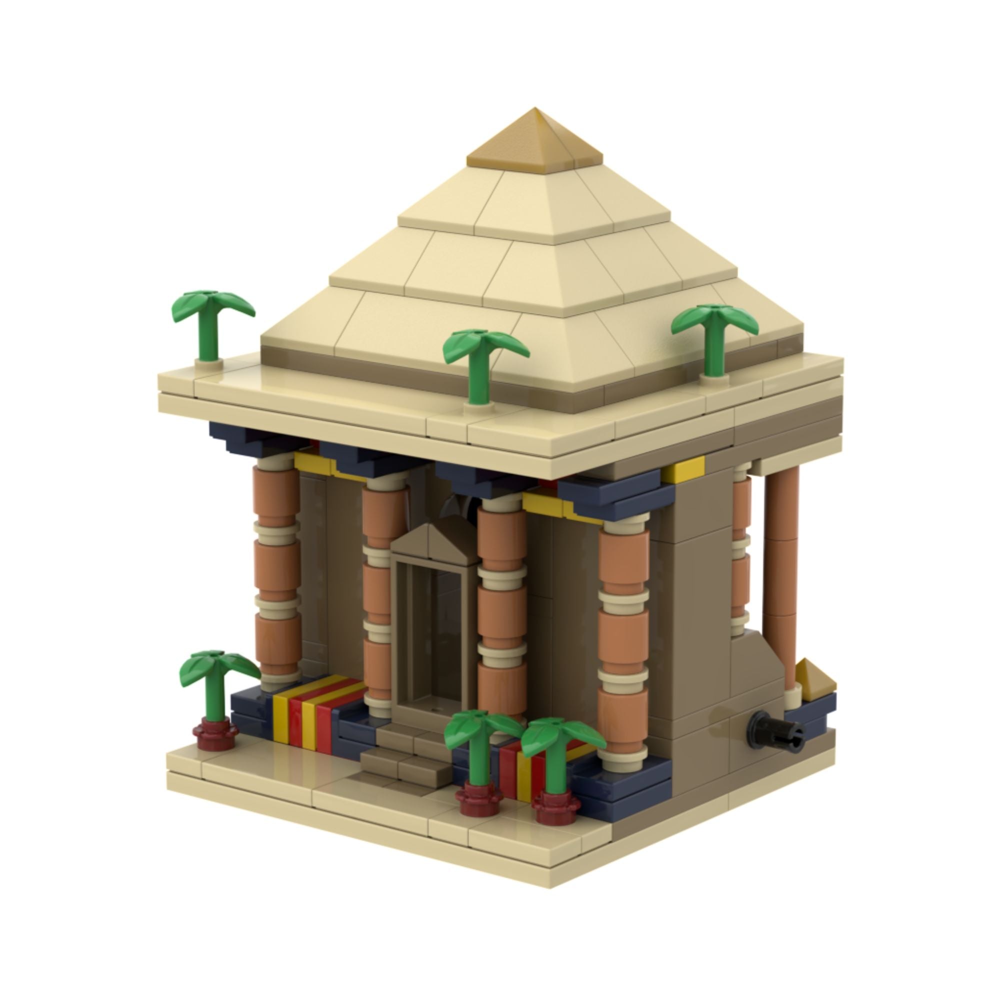 Ancient Pyramid Brick Set