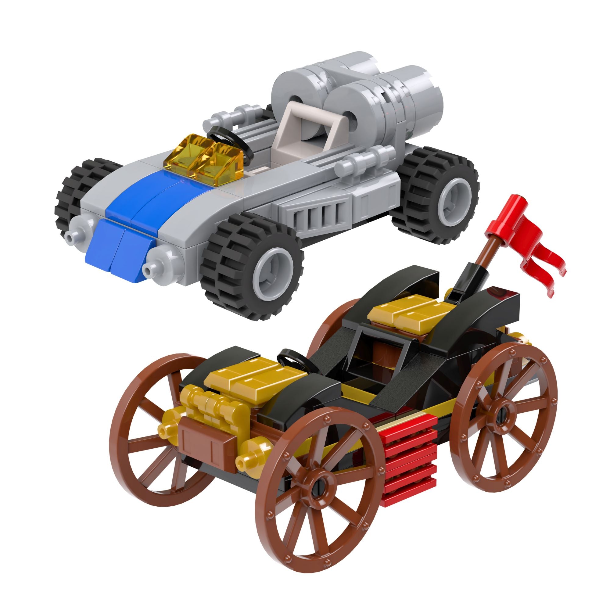 Rover Racer & Dubloon Dragster – Exclusive LEGO Brick Build