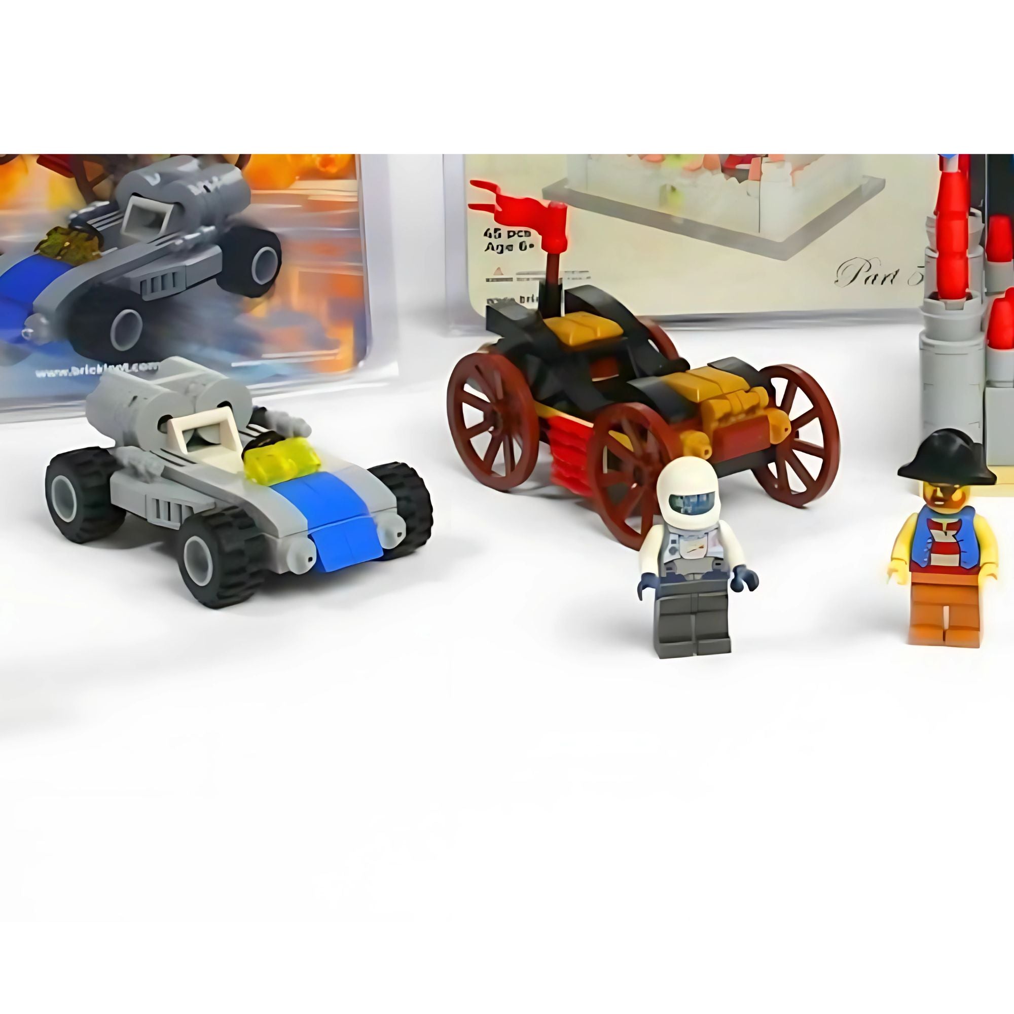 Rover Racer & Dubloon Dragster – Exclusive LEGO Brick Build