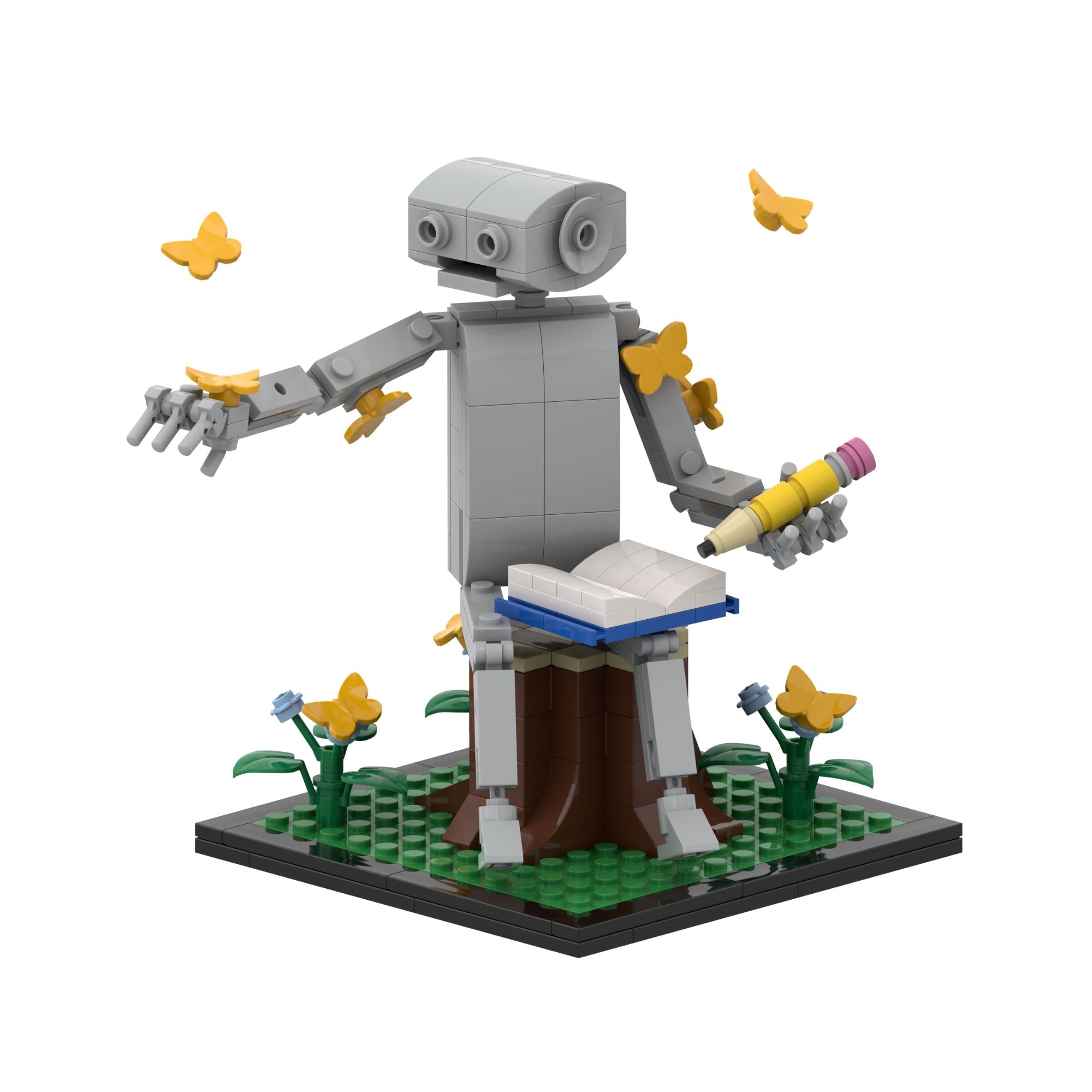 The Naturalist – Exclusive Limited Edition LEGO Brick Build by Kelly Bartlett