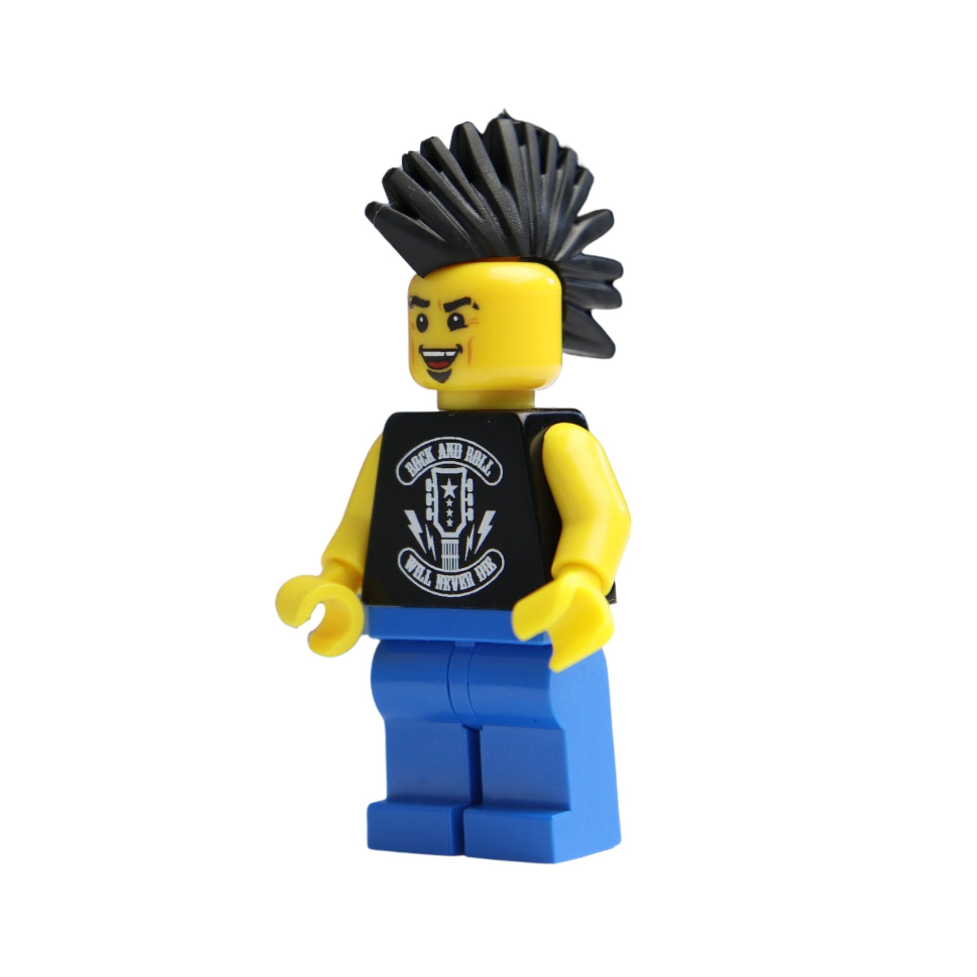 Axel Hawk- Rocker Custom Printed Minifigure