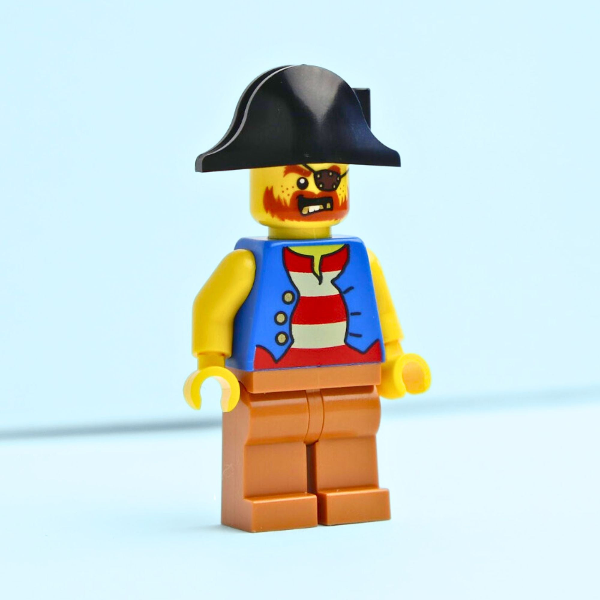 Scurvy Sam - The Rogue Pirate - 100% LEGO Custom Built Minifigure by Brick Loot