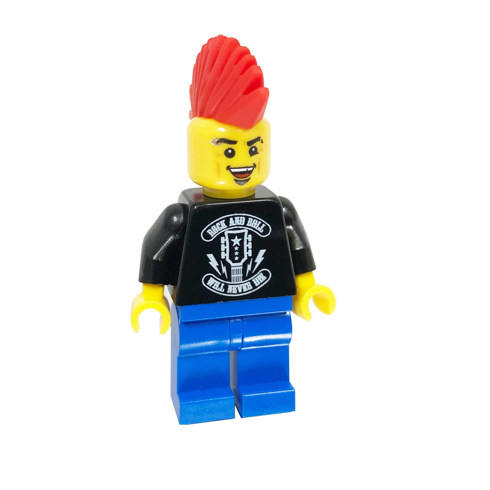 Axel Hawk- Rocker Custom Printed Minifigure