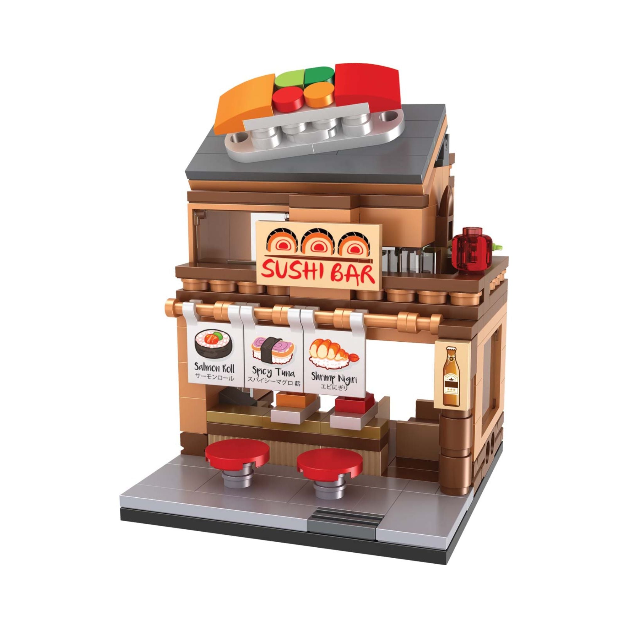 Mini City - Sushi Bar Brick Set