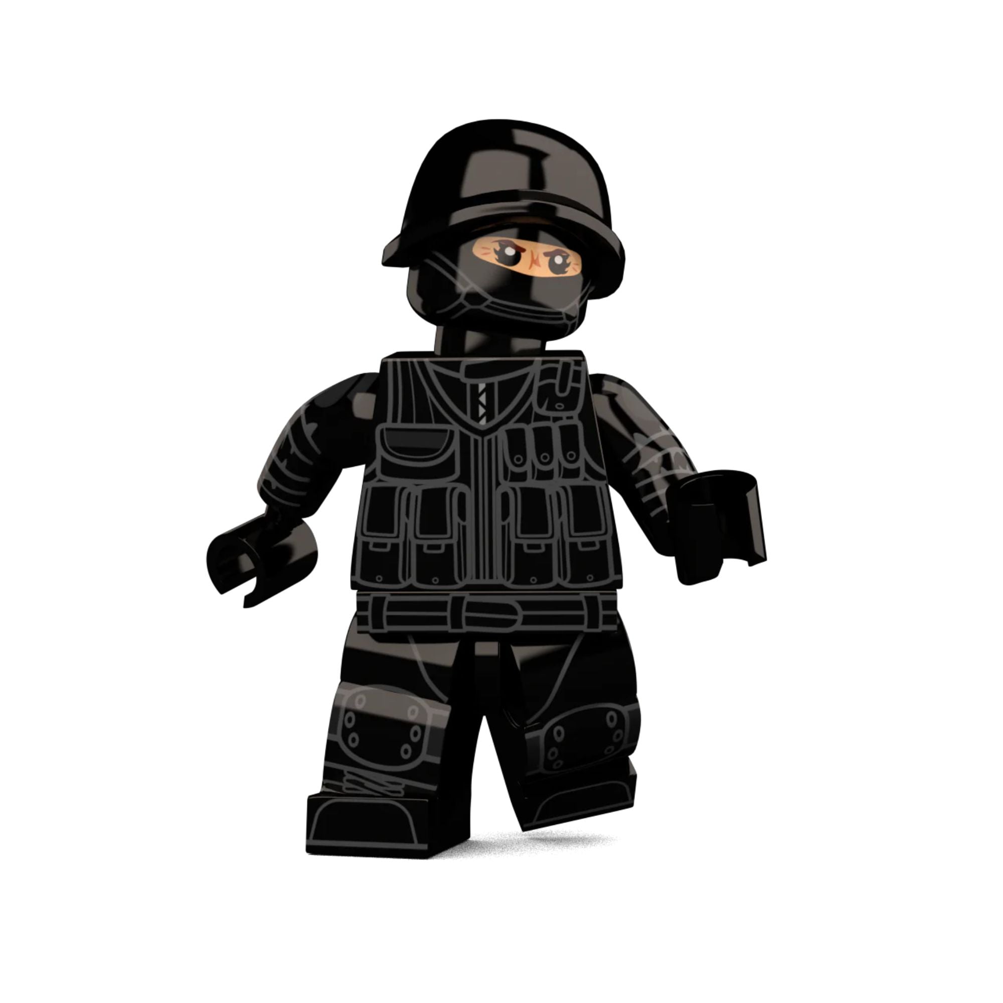 Special Ops Custom Printed Minifigure - Brick Loot Exclusive