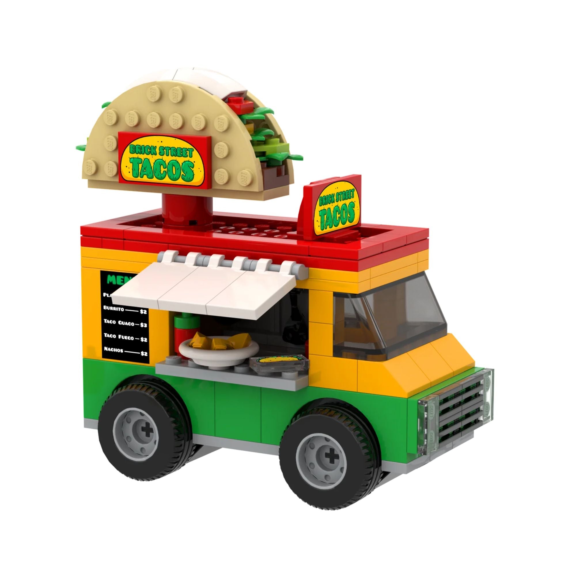 Brick Street Taco Truck Brick Set