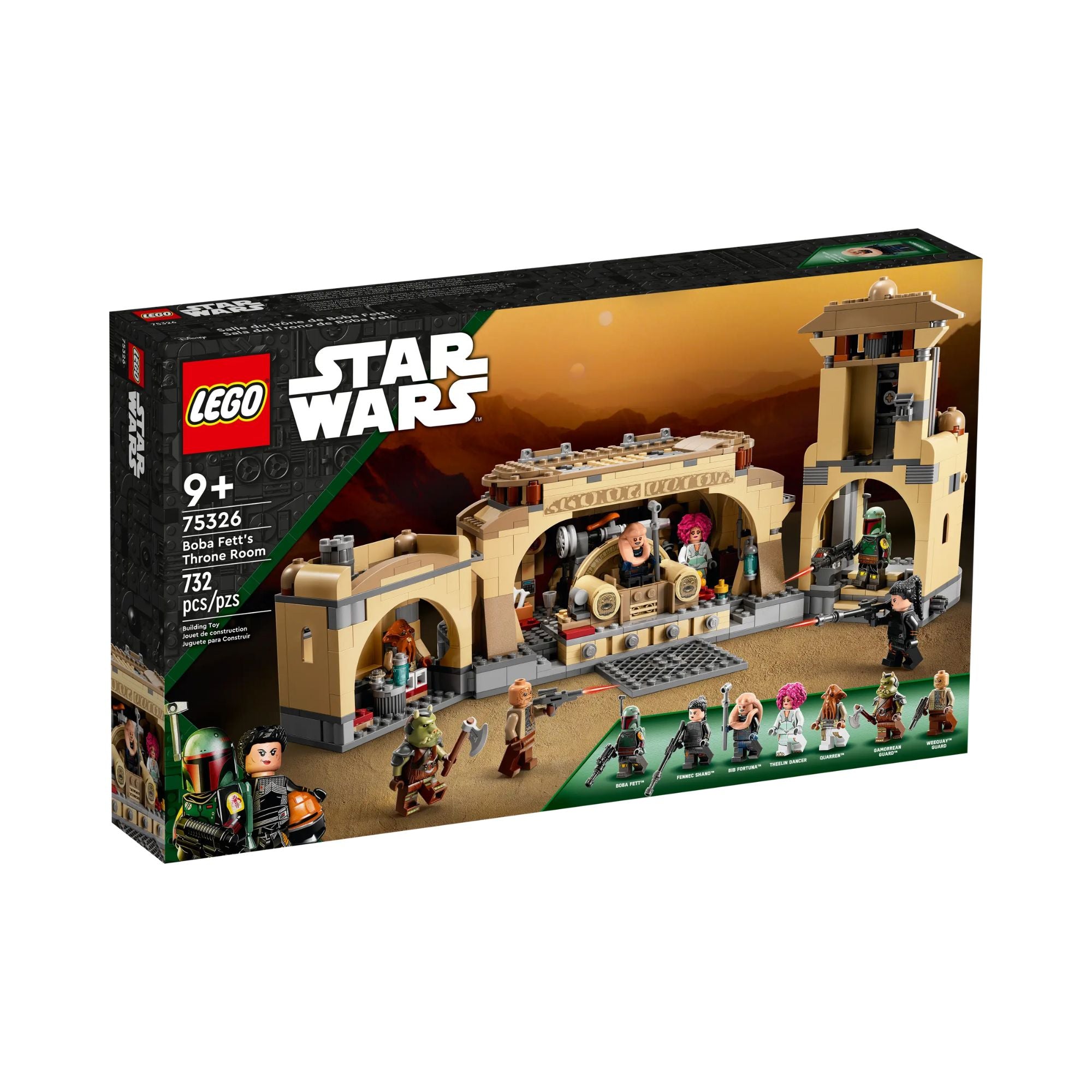 LEGO Star Wars The Book of Boba Fett: Boba Fett's Throne Room (75326)