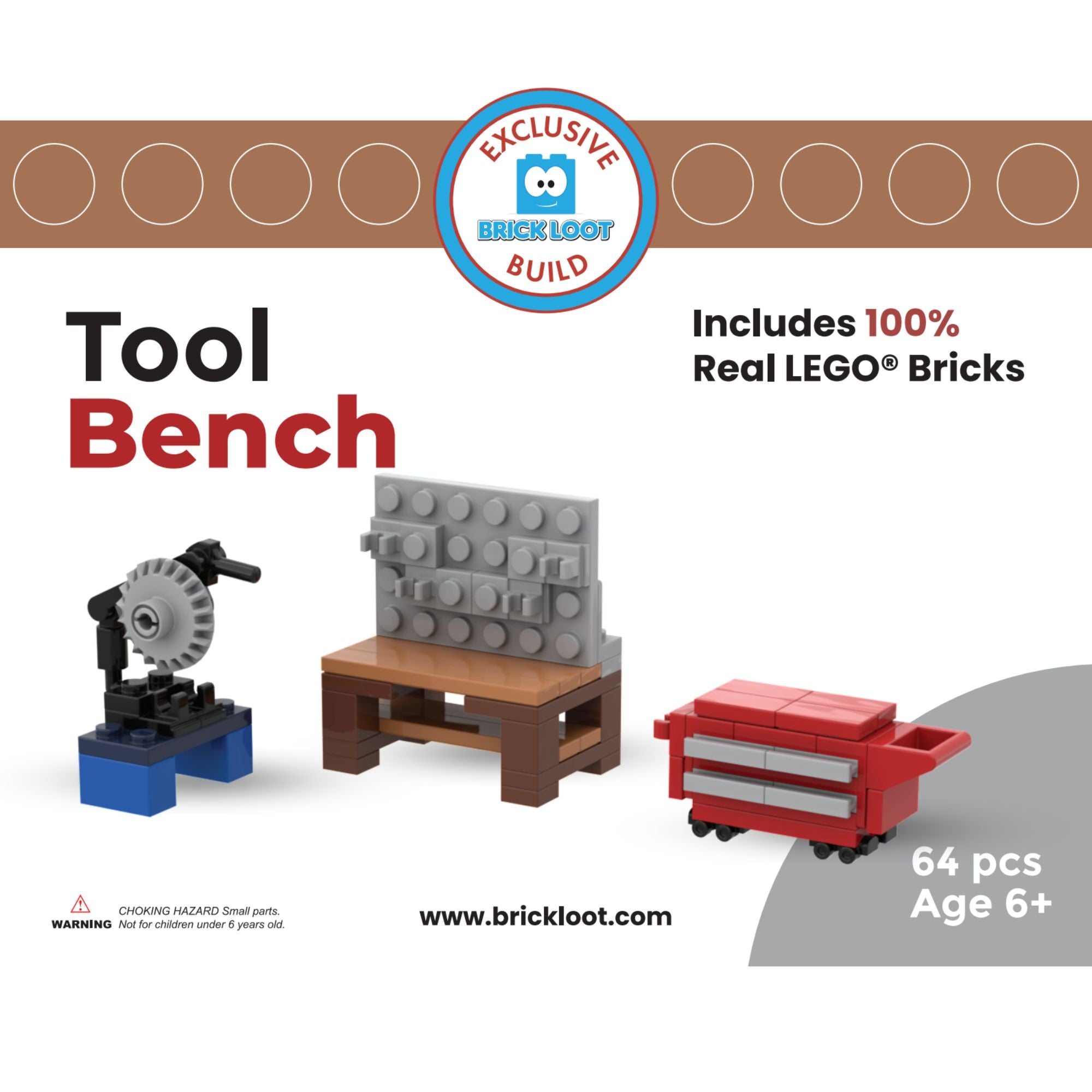 Tool Bench 100% LEGO