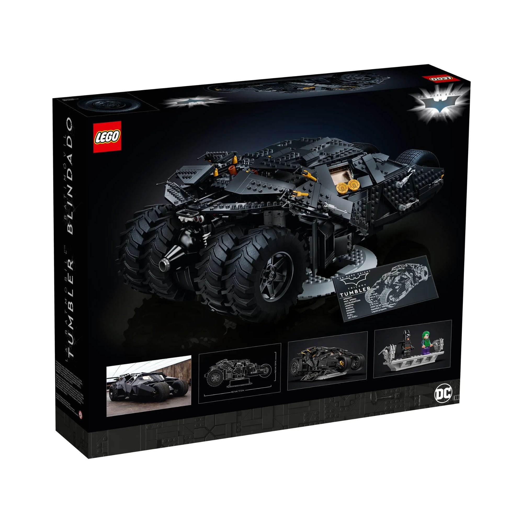 LEGO Super Heroes: The Dark Knight Trilogy: Batman Batmobile Tumbler 76240