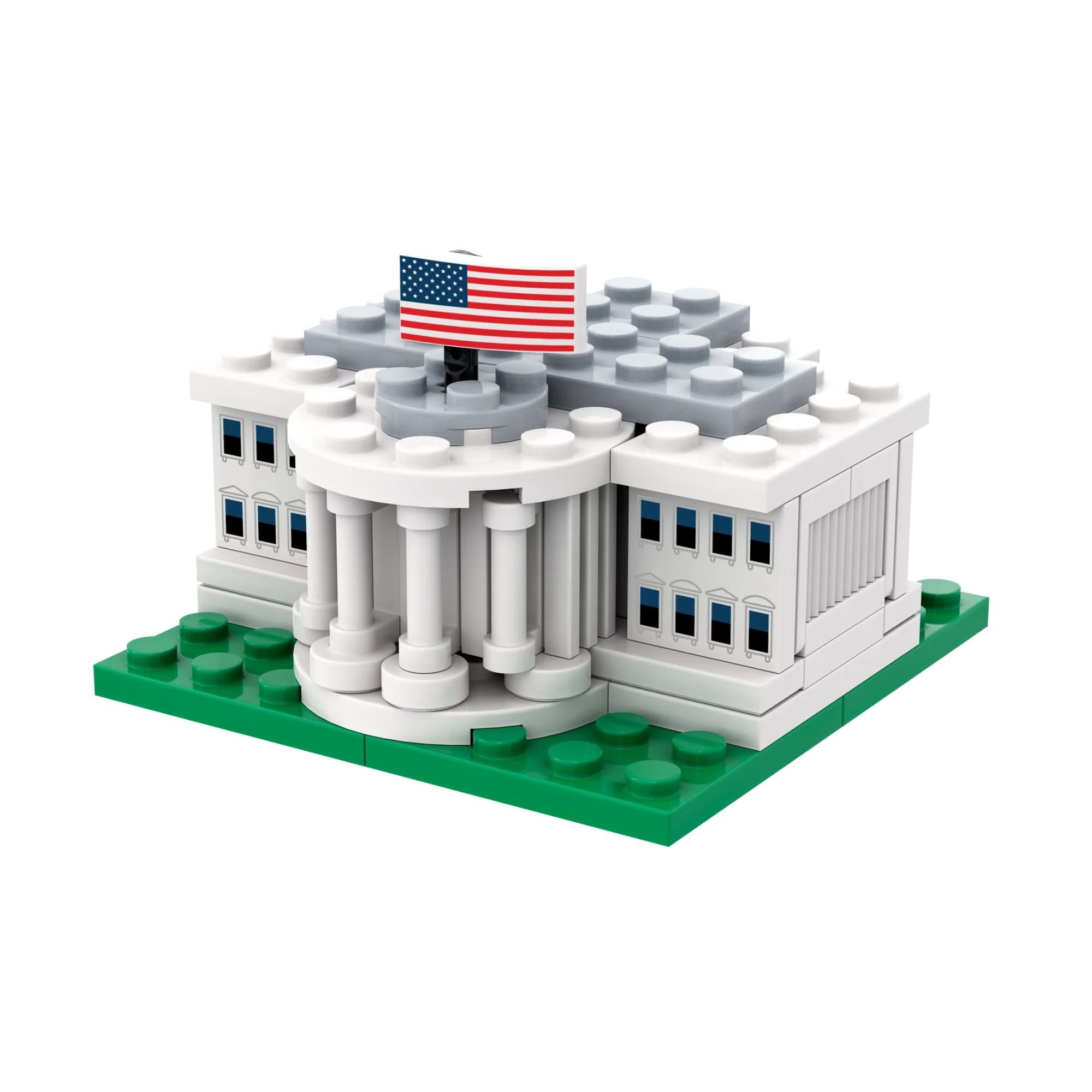 Exclusive Brick Loot Build White House  – 100% LEGO Bricks