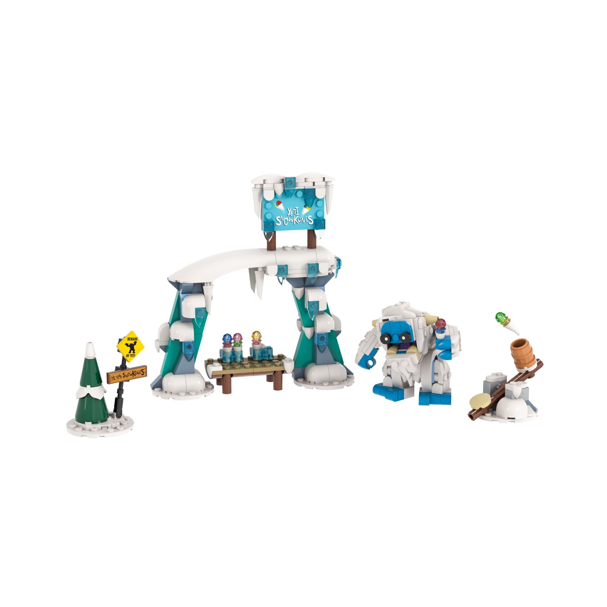 Yeti Cave Snowcones Brick Set