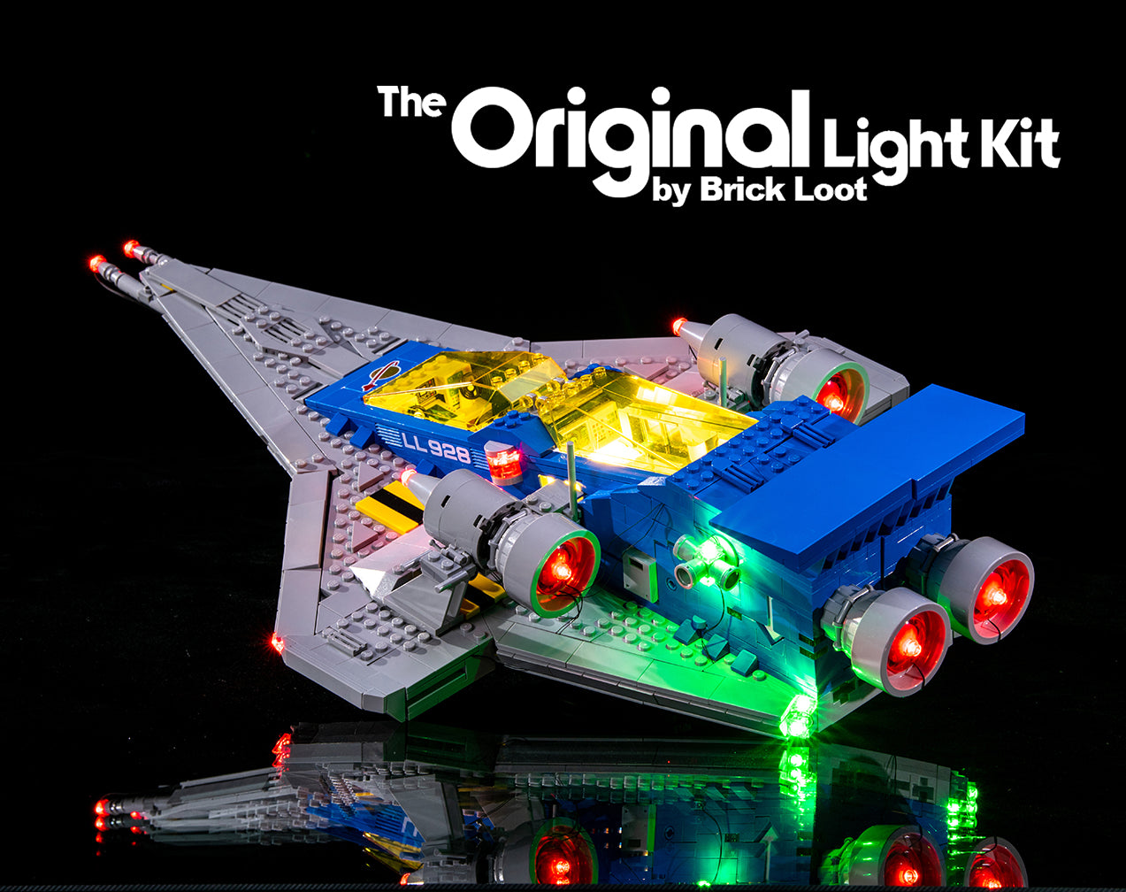 LED Lighting Kit for LEGO Galaxy Explorer Set (10497)