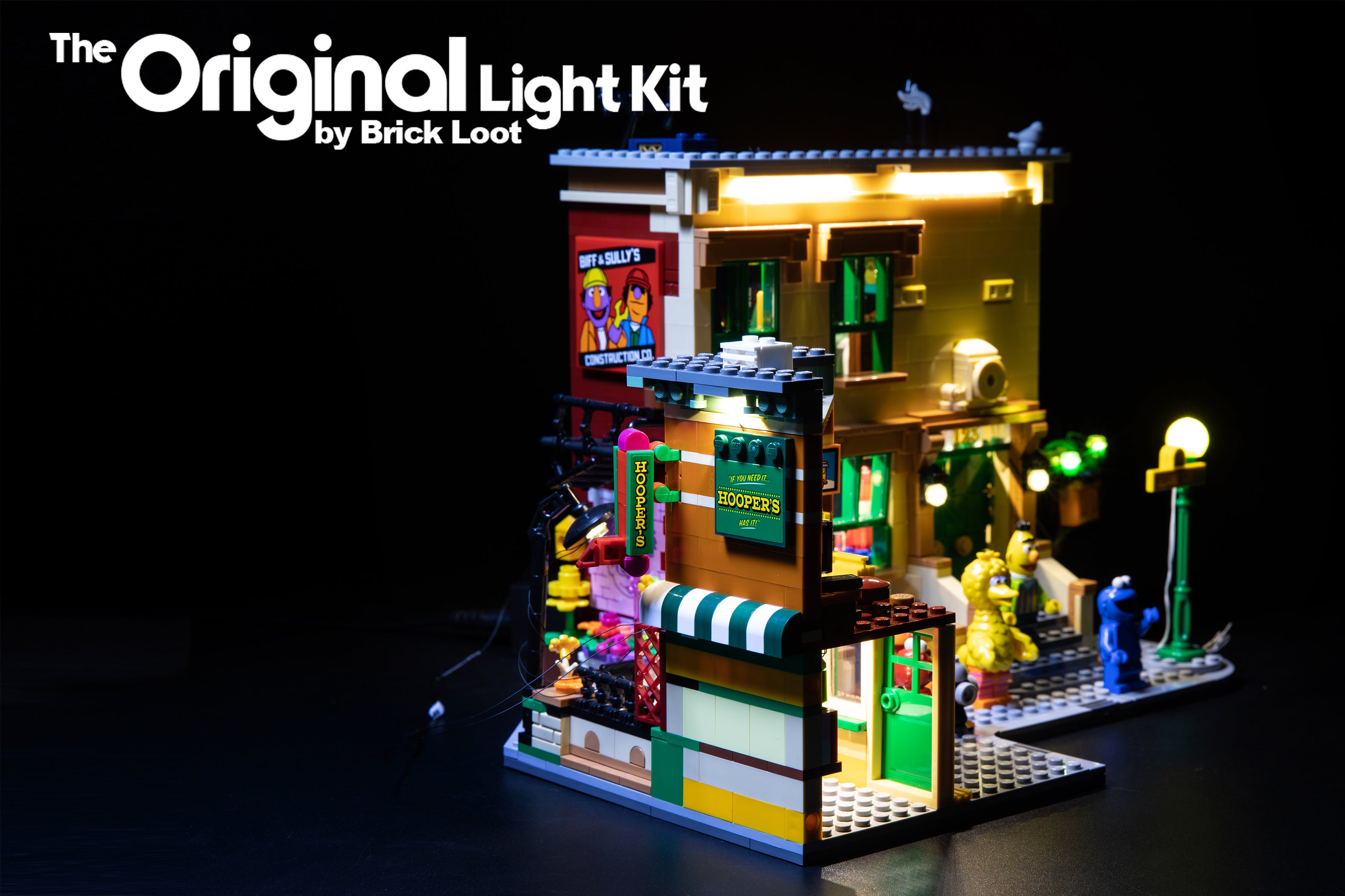 LED Lighting Kit for LEGO Ideas 123 Sesame Street 21324 Brick Loot