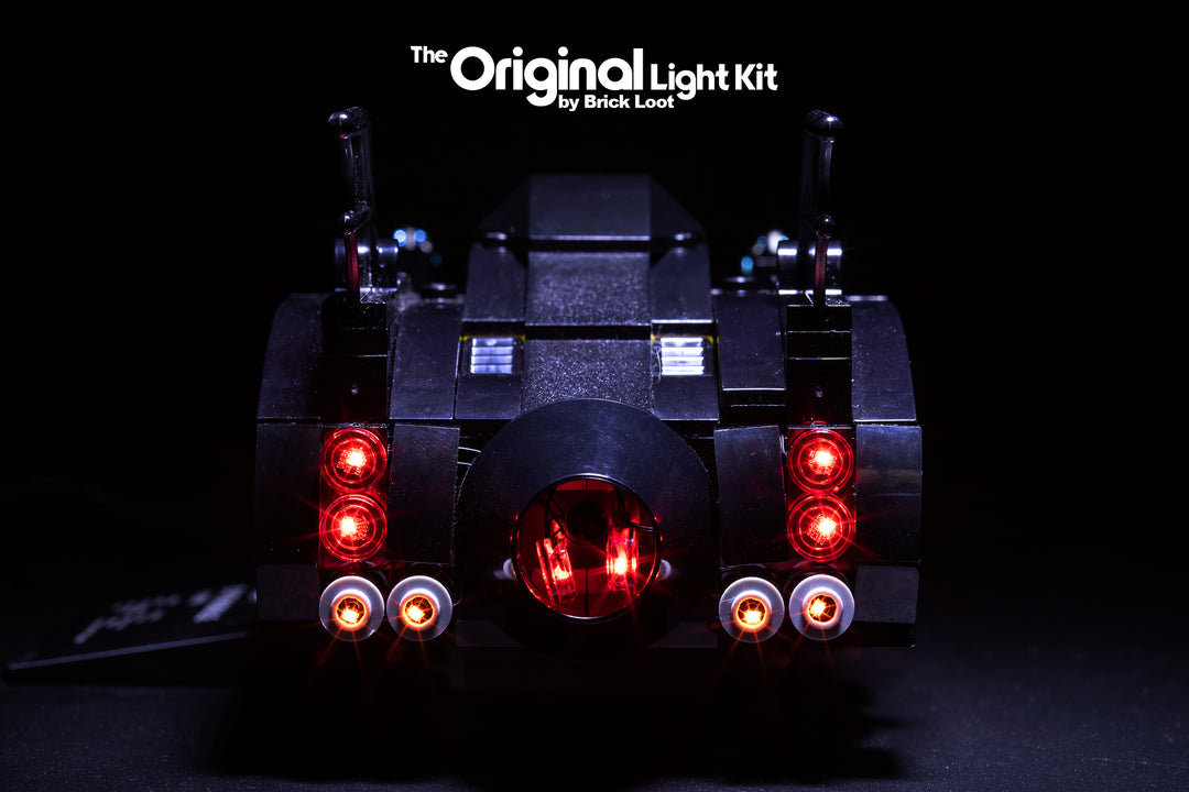 Updated LED Light Kit For DC Batman 1989 Batmobile LEGOs 76139 Lighting Set