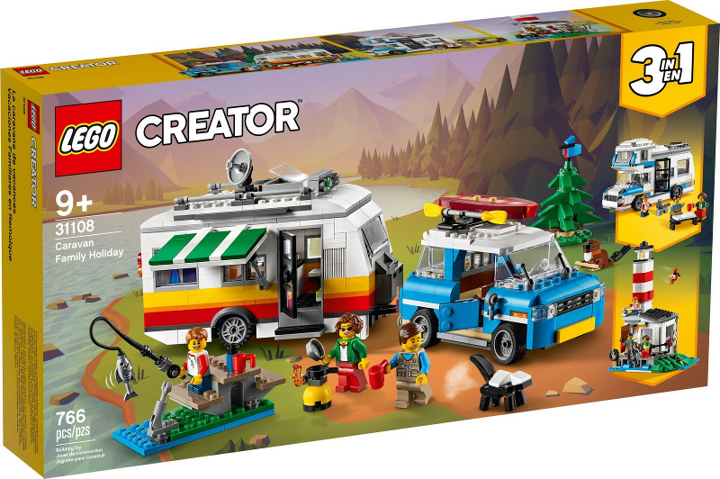 LEGO Creator Caravan Family Holiday set 31108