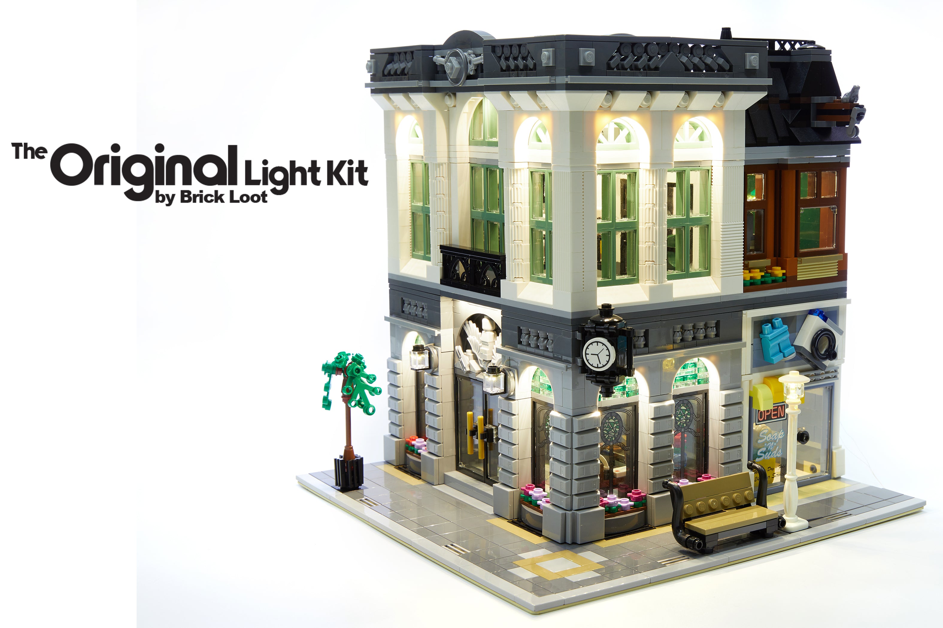 LED Lighting Kit for LEGO Brick Bank 10251 Brick Loot