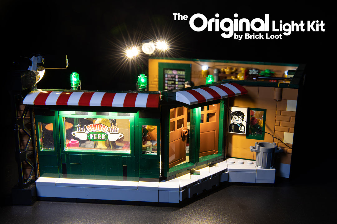 GEAMENT Jeu De Lumières pour Friends Central Perk TV Series - Kit  D'éclairage LED Compatible avec Lego Ideas 21319 (Jeu Lego Non Inclus)  (avec Instructions) : : Jeux et Jouets