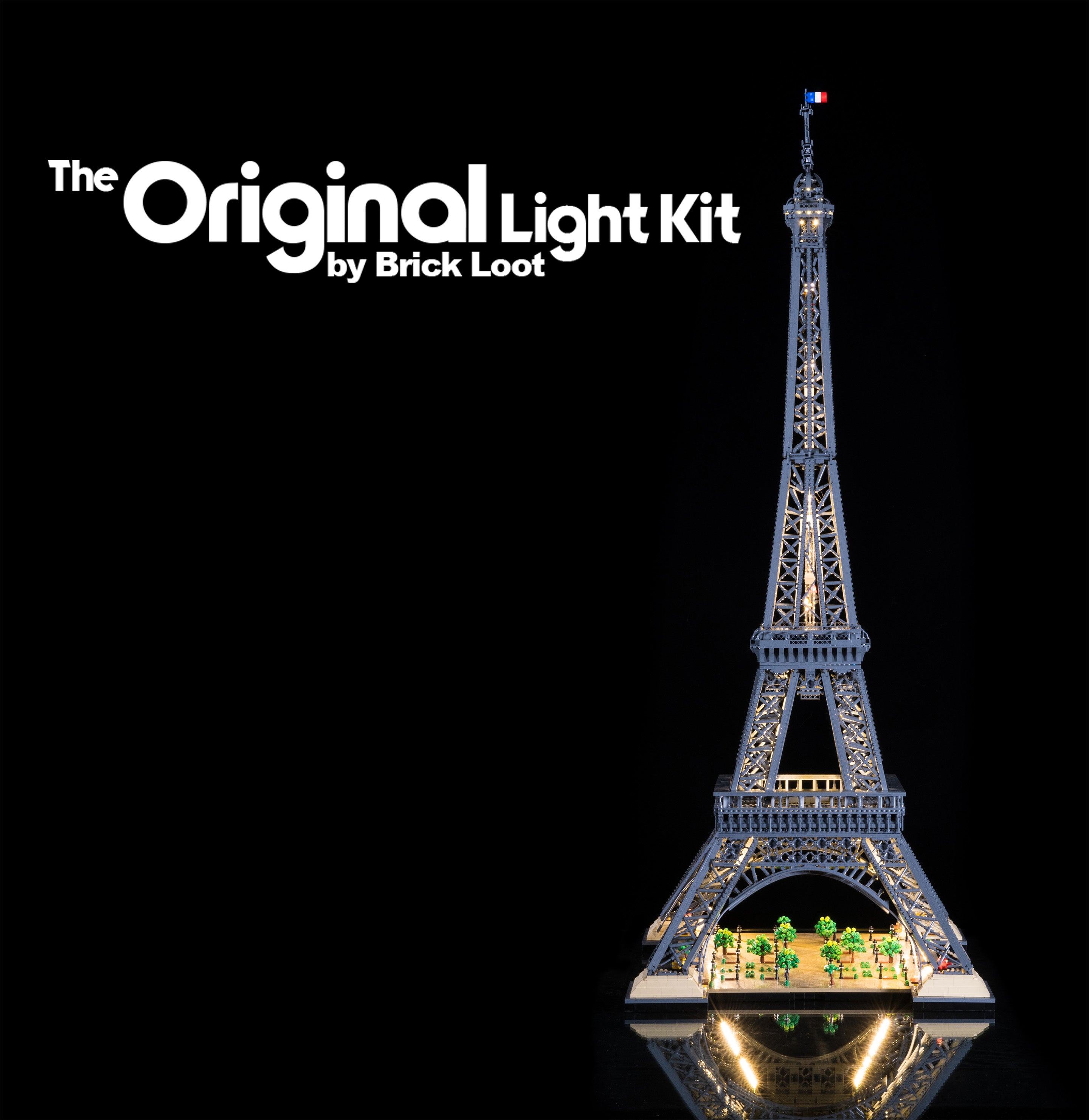 LED Lighting kit for LEGO 10307 Icons Eiffel Tower