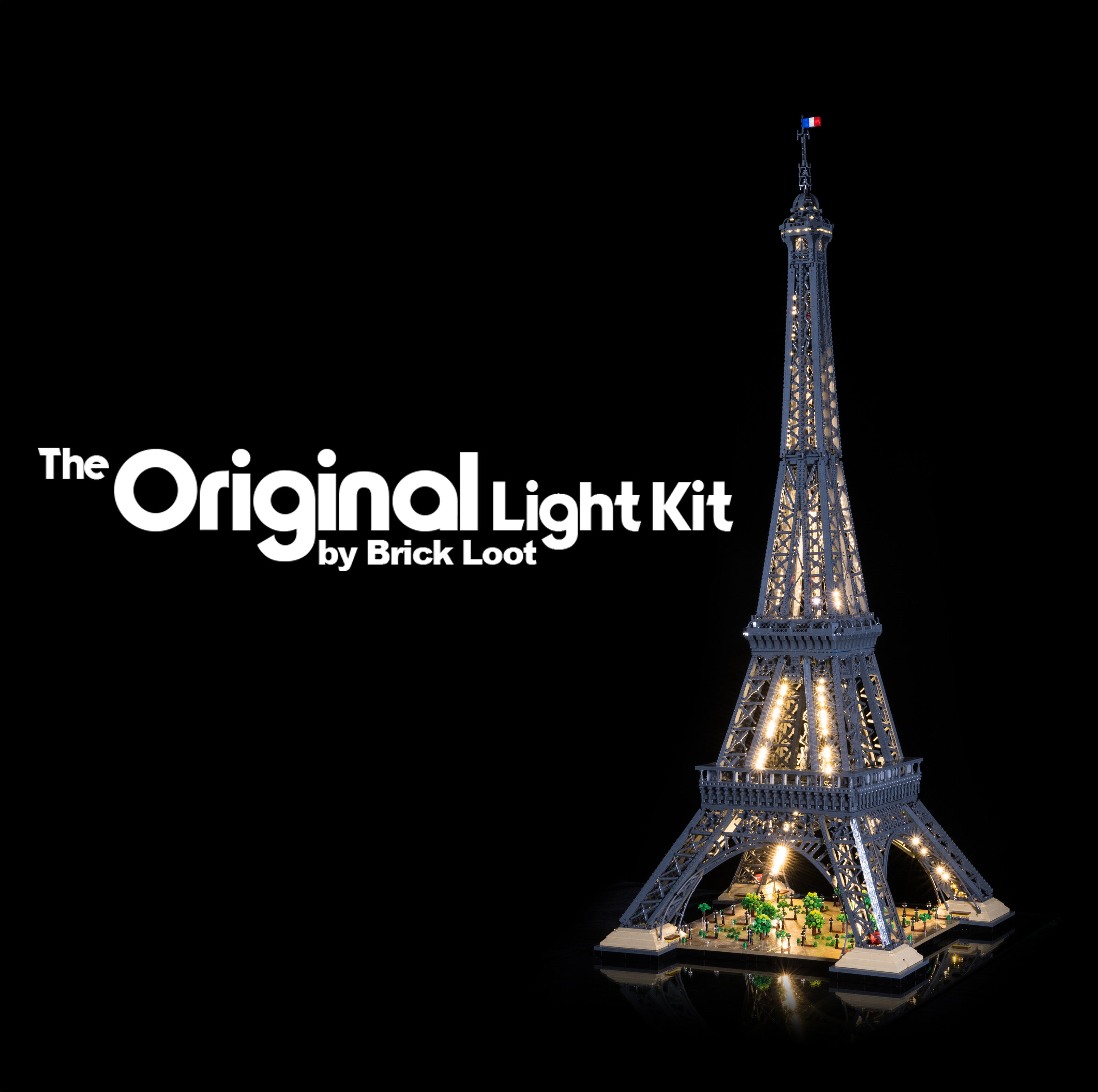 LED Lighting kit for LEGO 10307 Icons Eiffel Tower