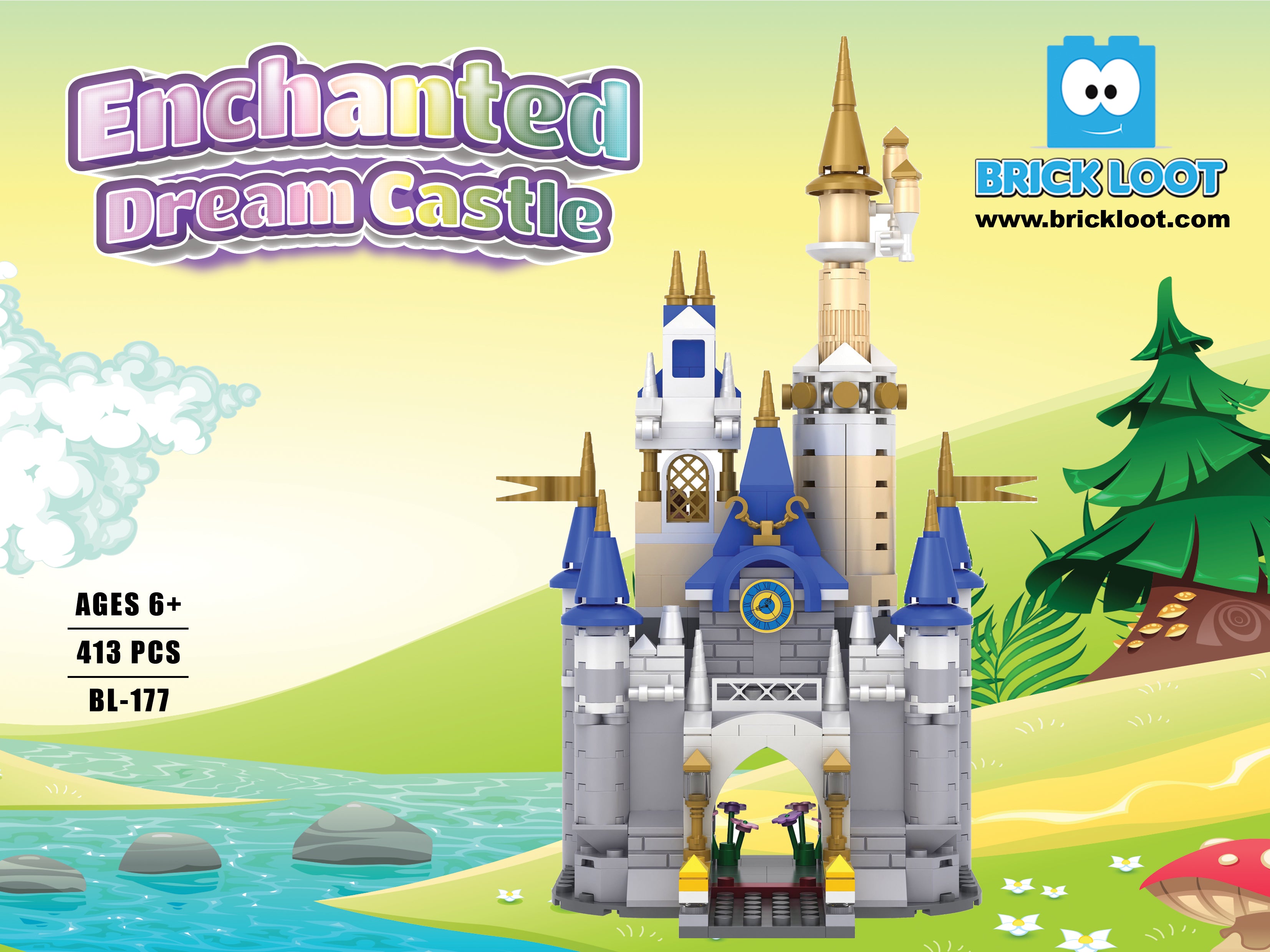 Enchanted Dream Castle Brick Set