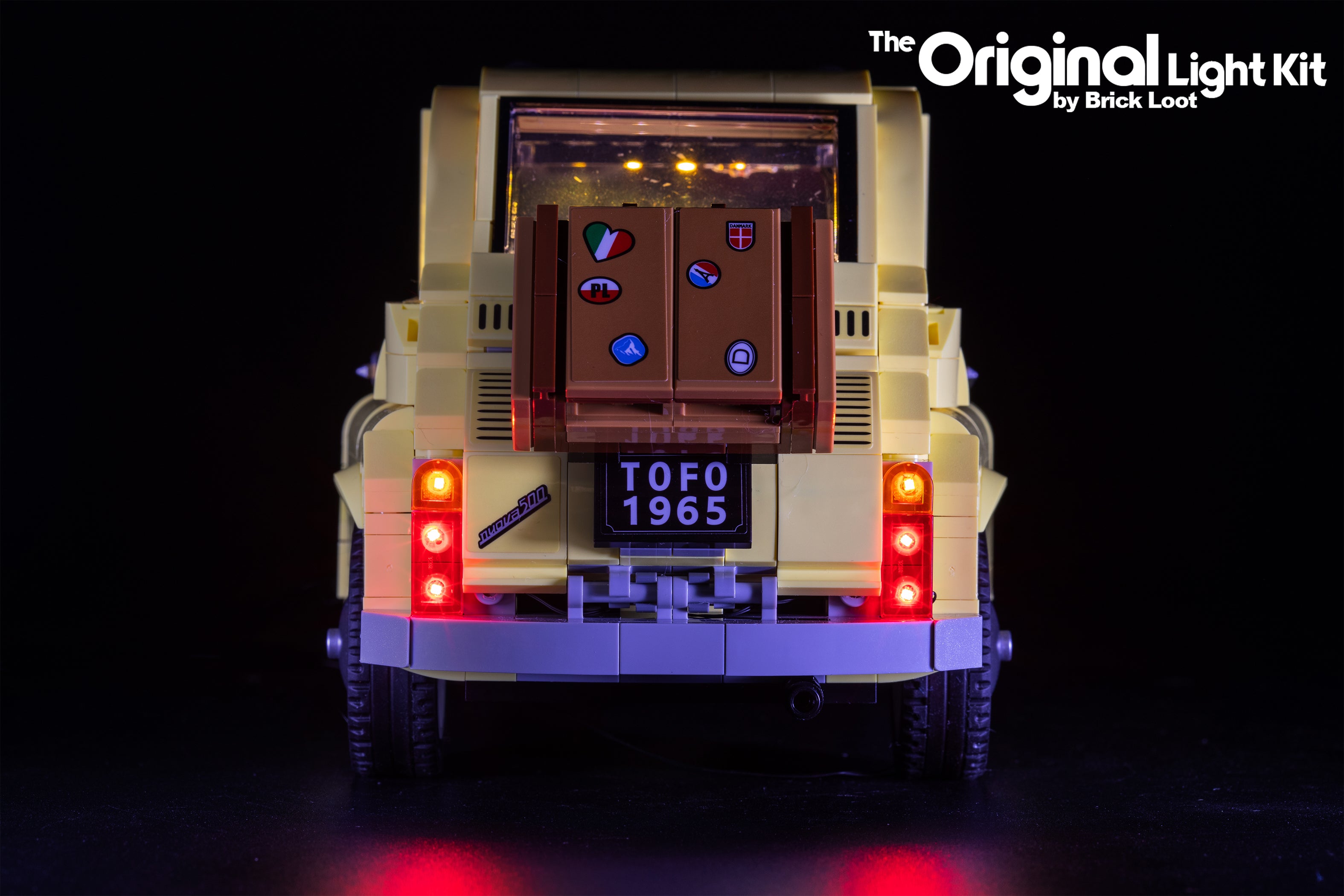 LED Lighting Kit for LEGO Fiat 500 set 10271 – Brick Loot