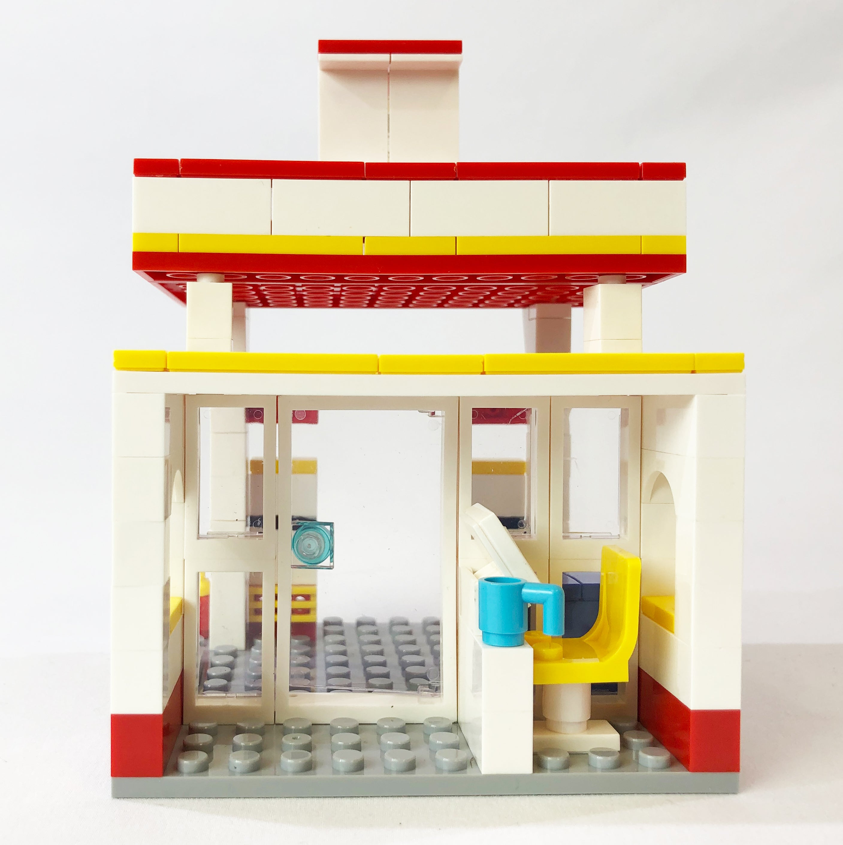 Mini City - Brick City Gas Station Brick Set