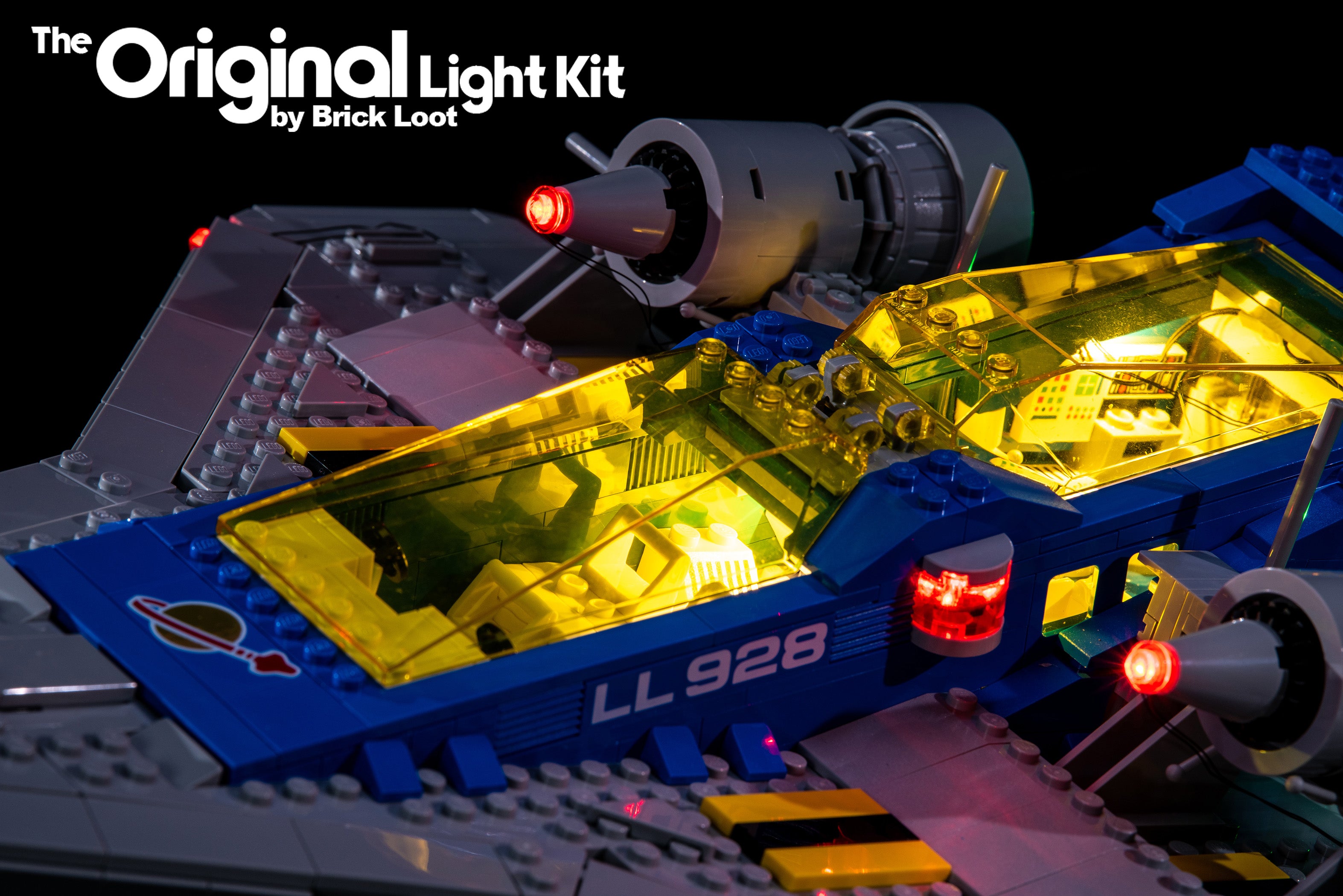 LED Lighting Kit for LEGO Galaxy Explorer Set (10497)