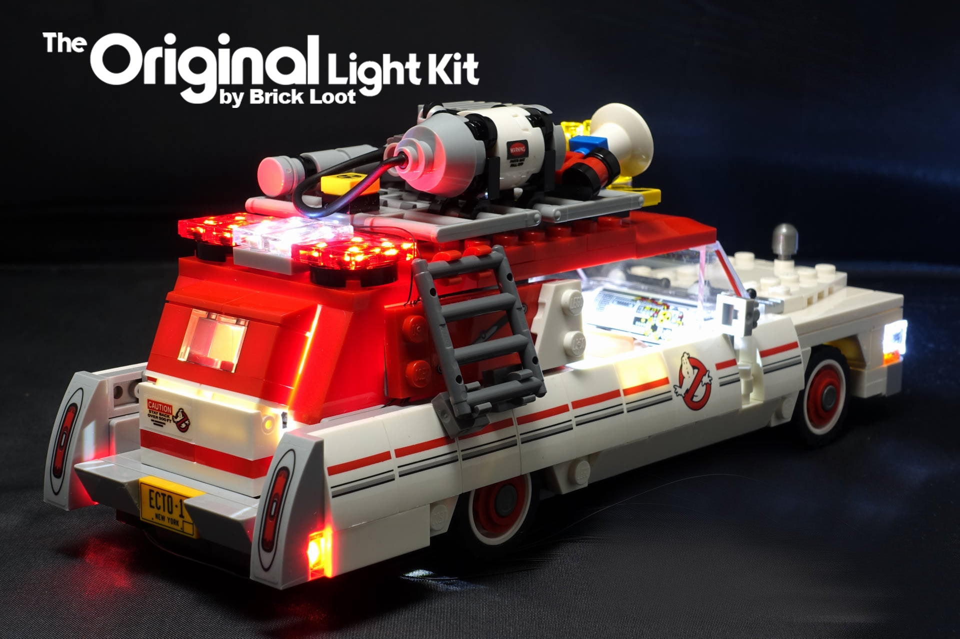 LED Lighting Kit for LEGO Ghostbusters™ Ecto - 1 & 2 (Second Movie Version)  75828