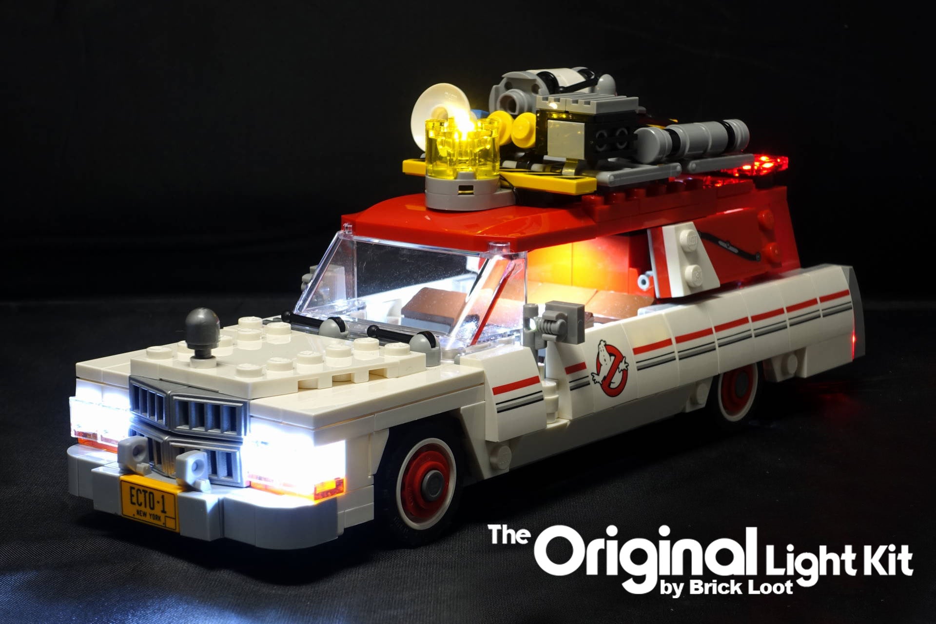 LED Lighting Kit for LEGO Ghostbusters™ Ecto - 1 & 2 (Second Movie Version)  75828