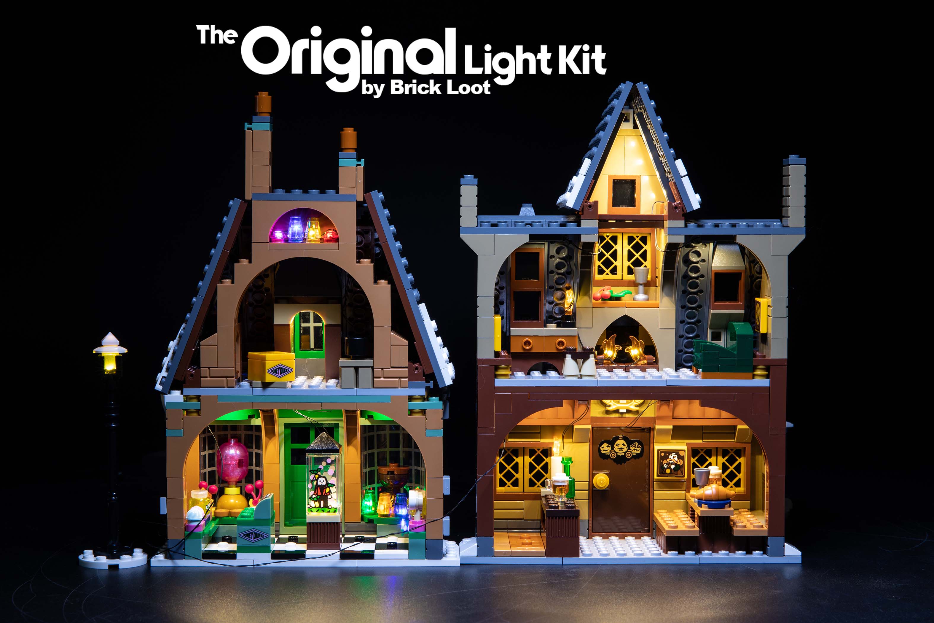 LED Lighting Kit for LEGO Harry Potter Hogsmeade Village Visit