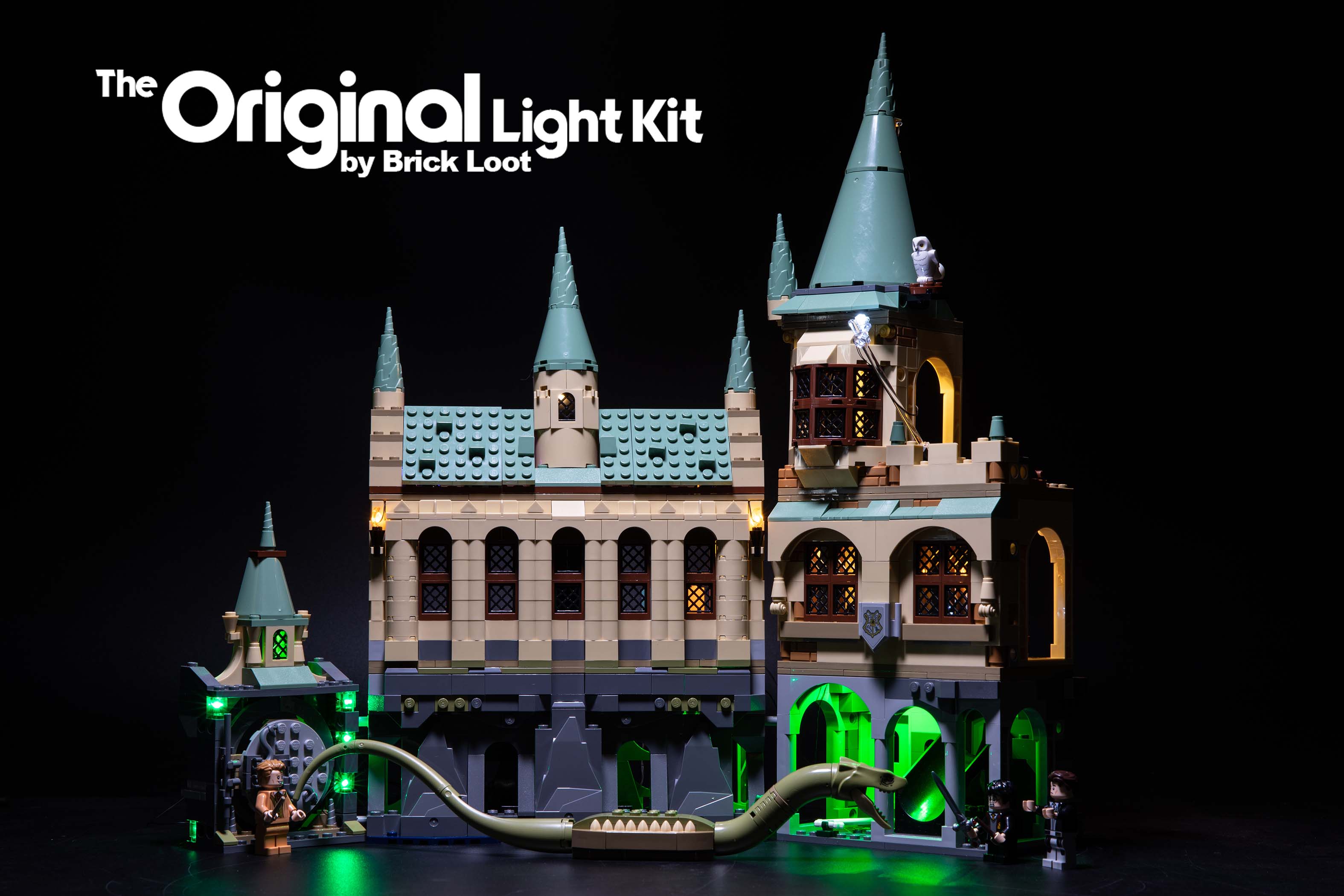 LED Lighting Kit for LEGO Harry Potter Hogwarts™ Chamber of Secrets 76389