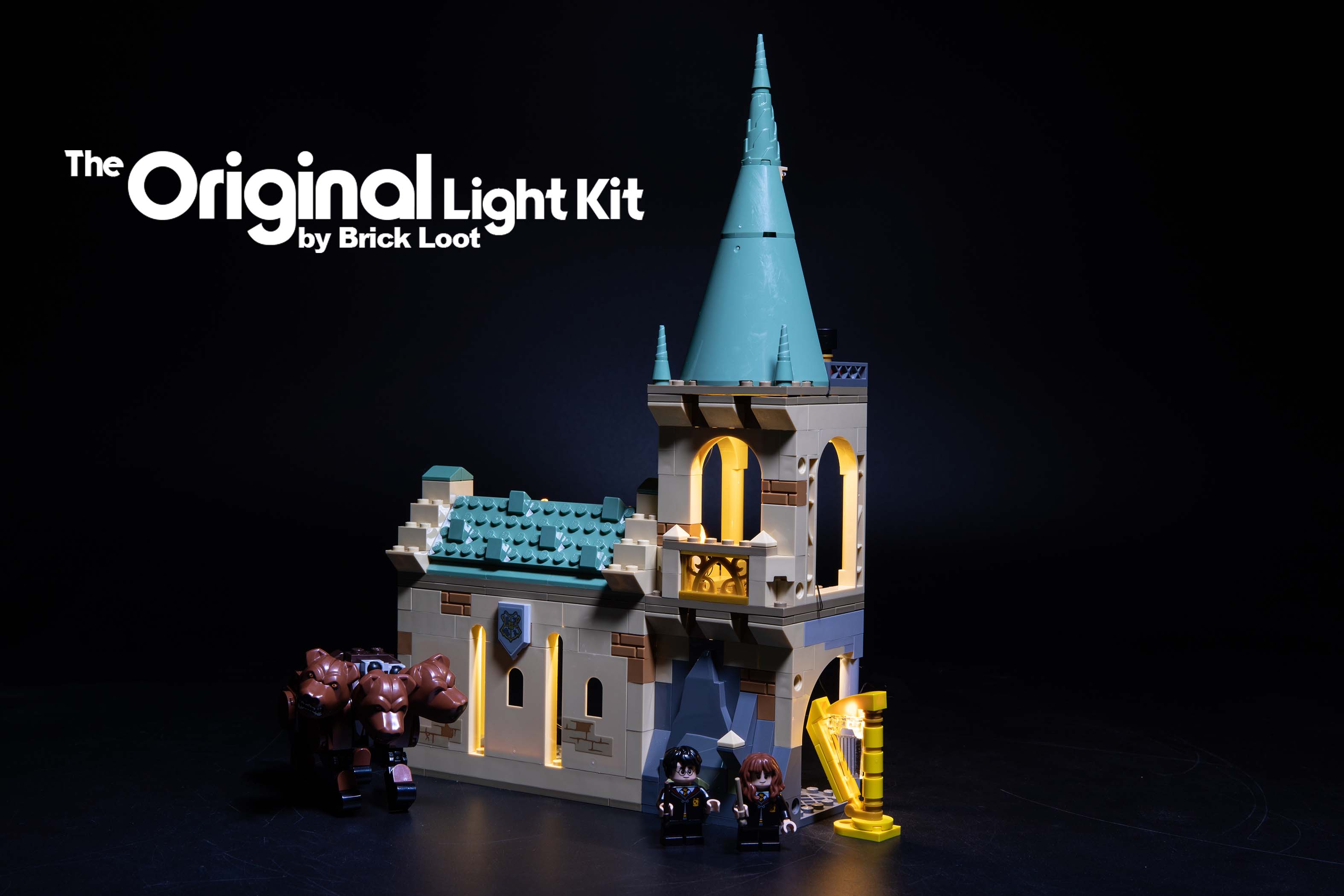 LED Lighting Kit for LEGO Harry Potter Hogwarts Fluffy Encounter (76387)