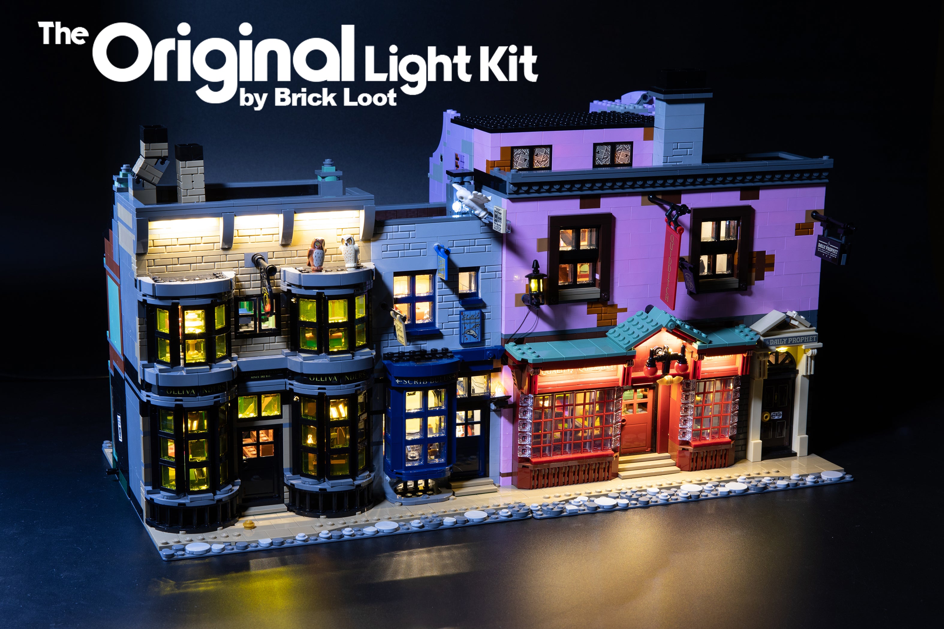 LED Lighting Kit for LEGO Harry Potter Diagon Alley 75978