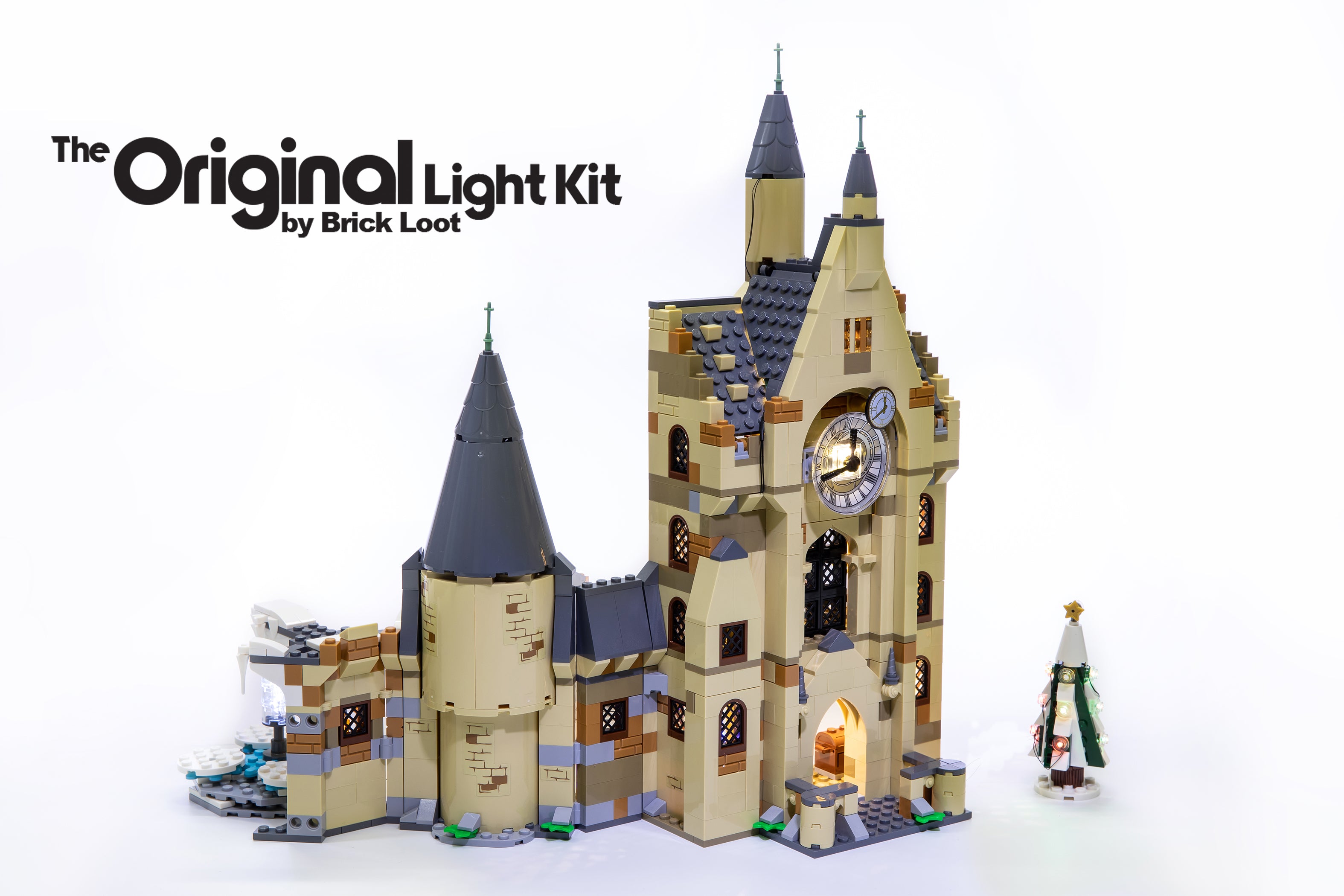 LED Lighting Kit for LEGO Harry Potter Hogwarts Clock Tower 75948