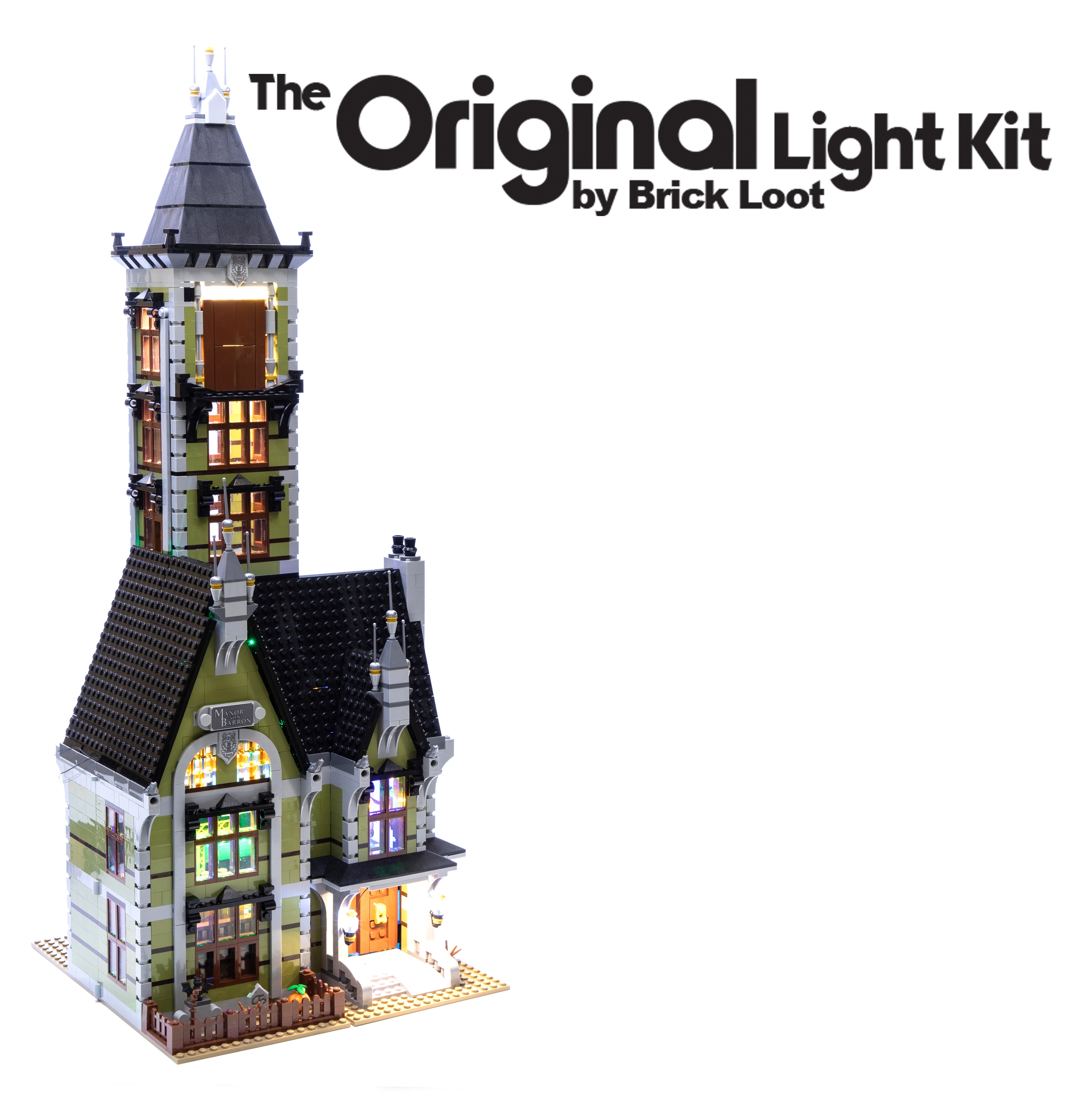 LED Lighting Kit for LEGO Creator Haunted House 10273 Brick Loot