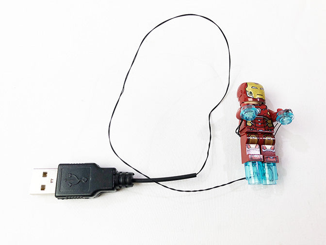 Blue LED Lights with USB for Iron Man - Light Linx