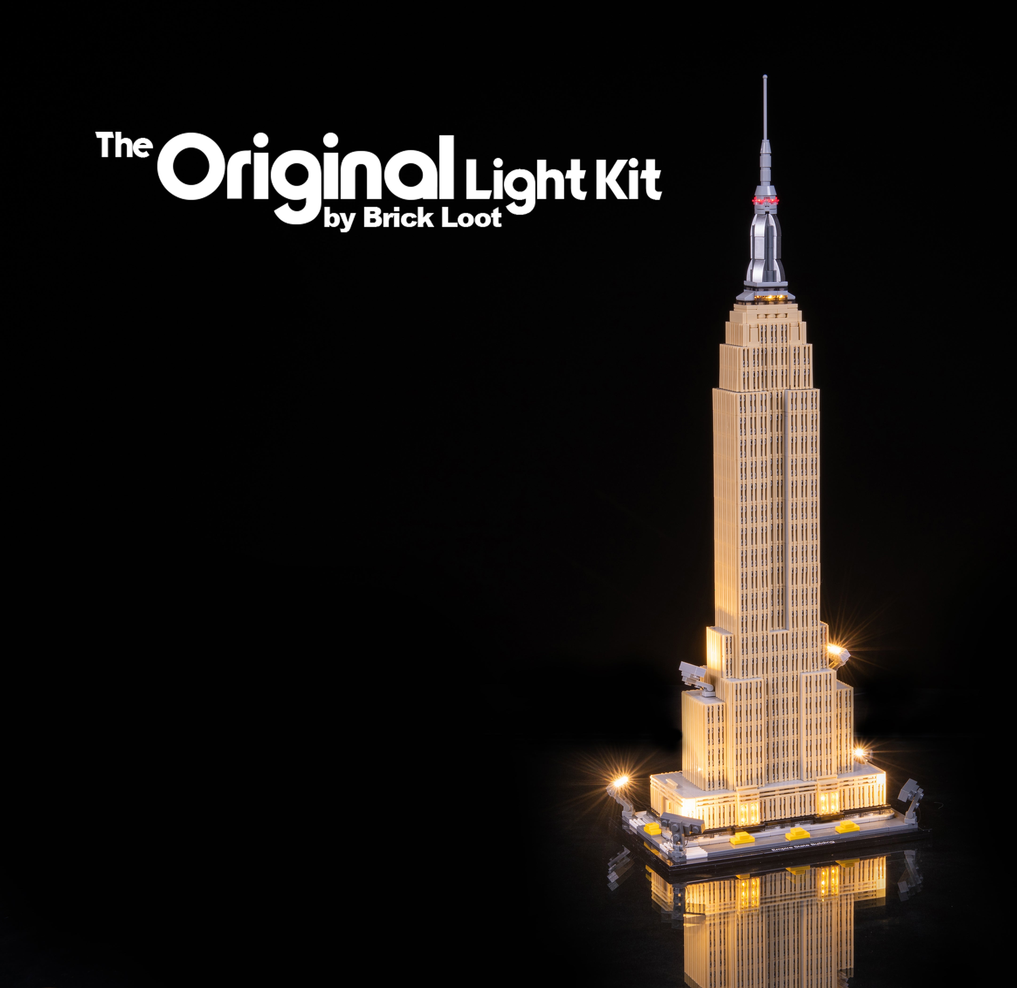 LED Lighting Kit for LEGO Architecture Empire State Building 21046