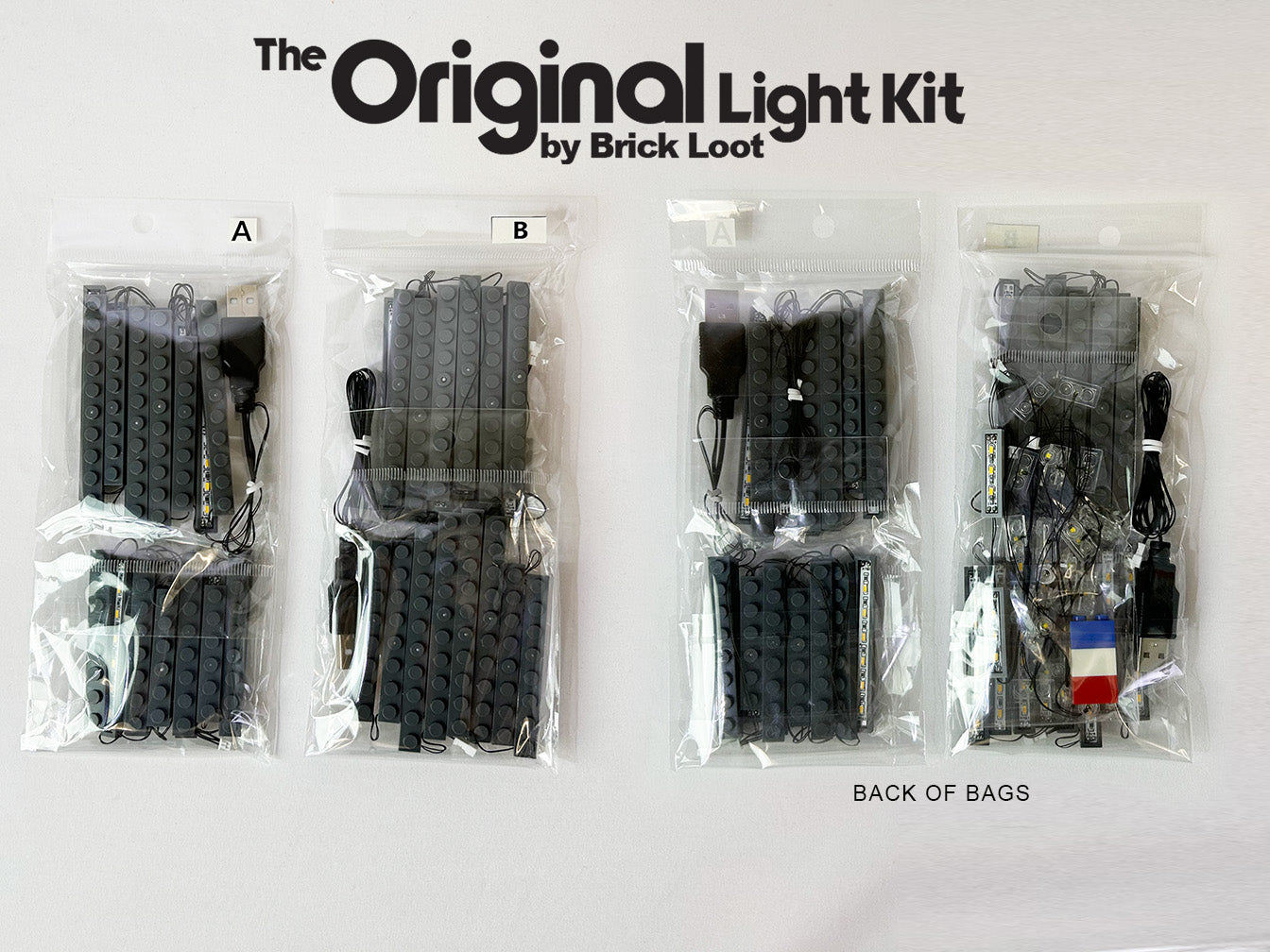 LED Lighting kit for LEGO 10307 Icons Eiffel Tower