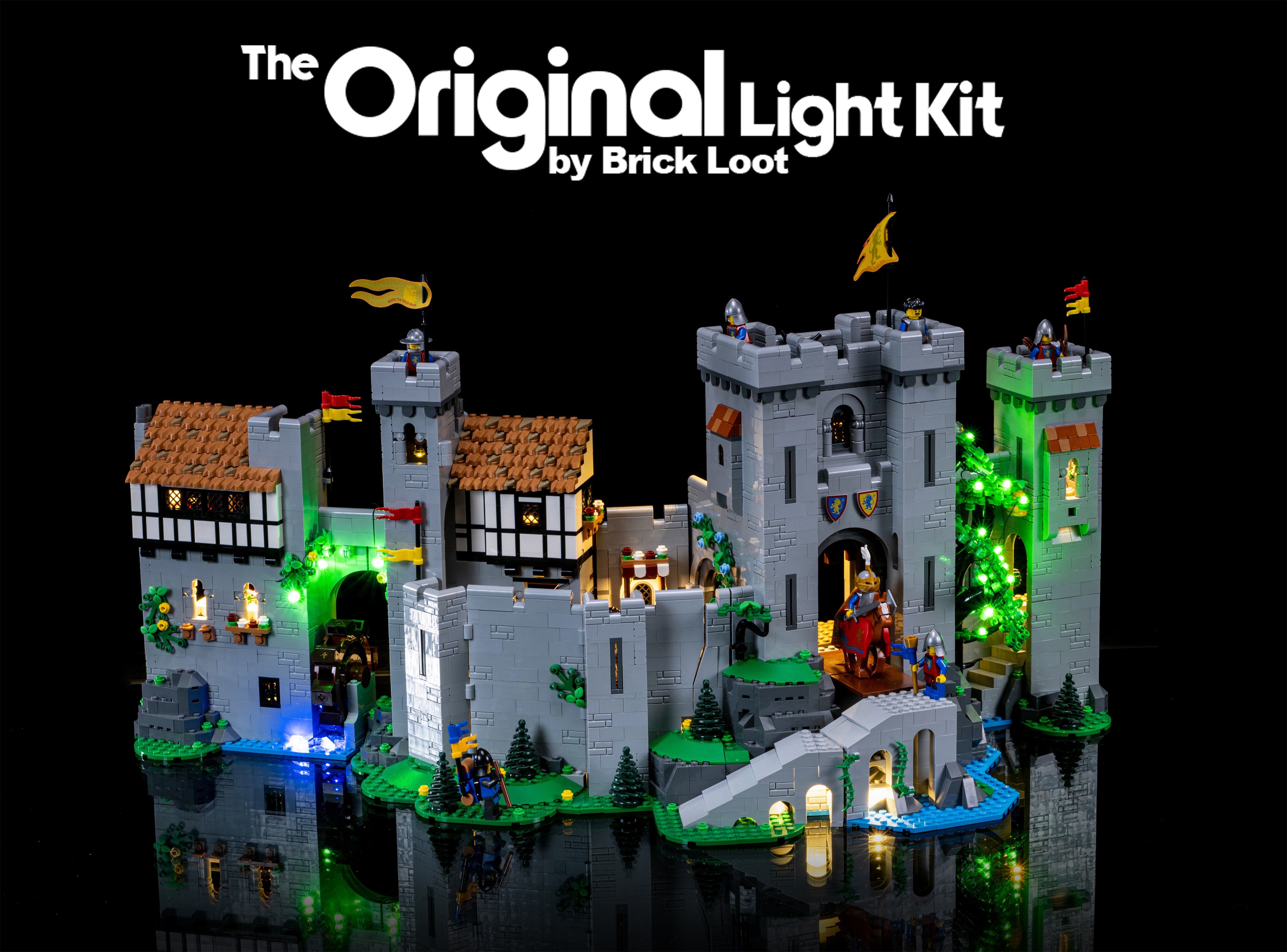 LED Lighting Kit for LEGO Lion Knights' Castle 10305