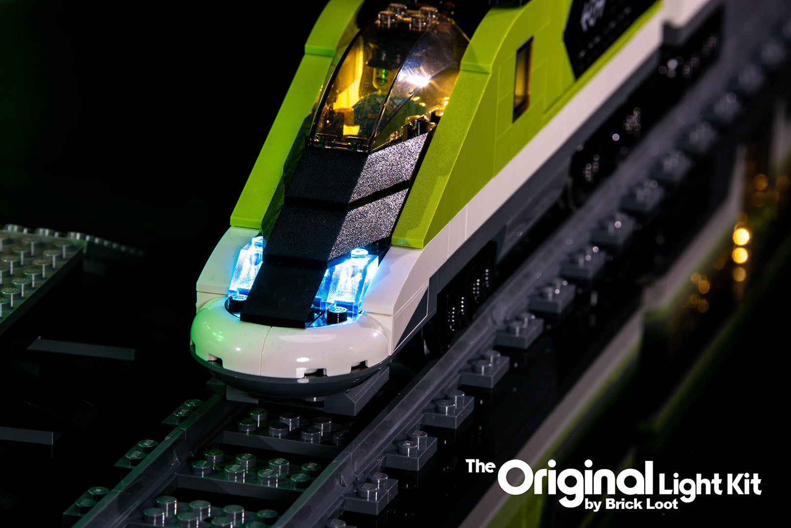 Lego train best sale led lights